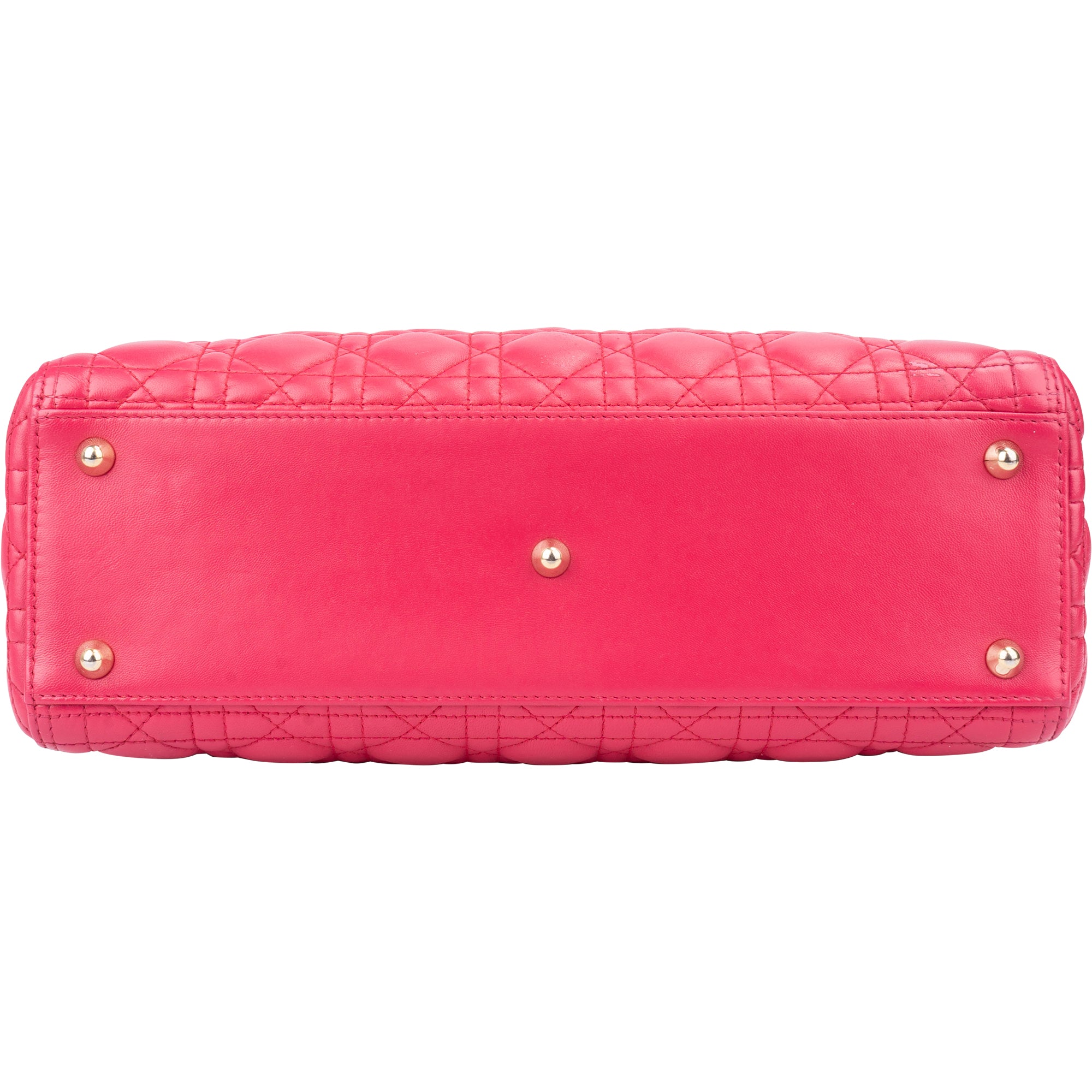 Christian Dior Quilted Leather Lady Dior Handbag