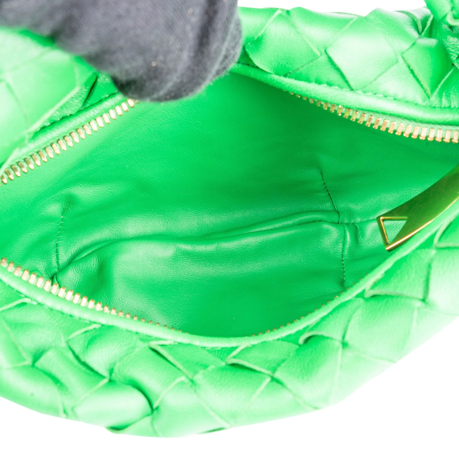 Bottega Veneta Intrecciato Leather Mini Jodie Handbag