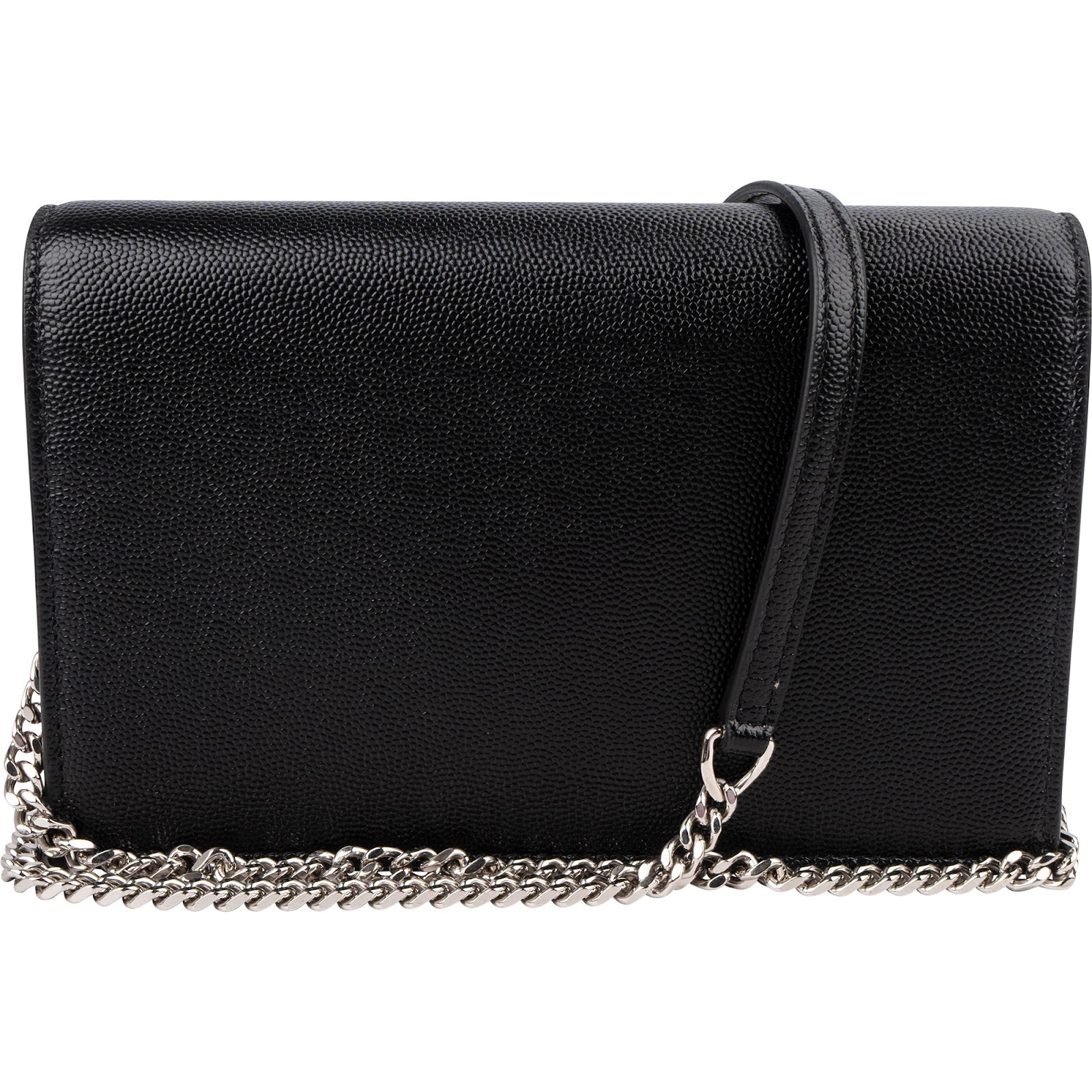 Saint Laurent Grain de Poudre Kate Tassel Wallet On Chain Crossbody Bag