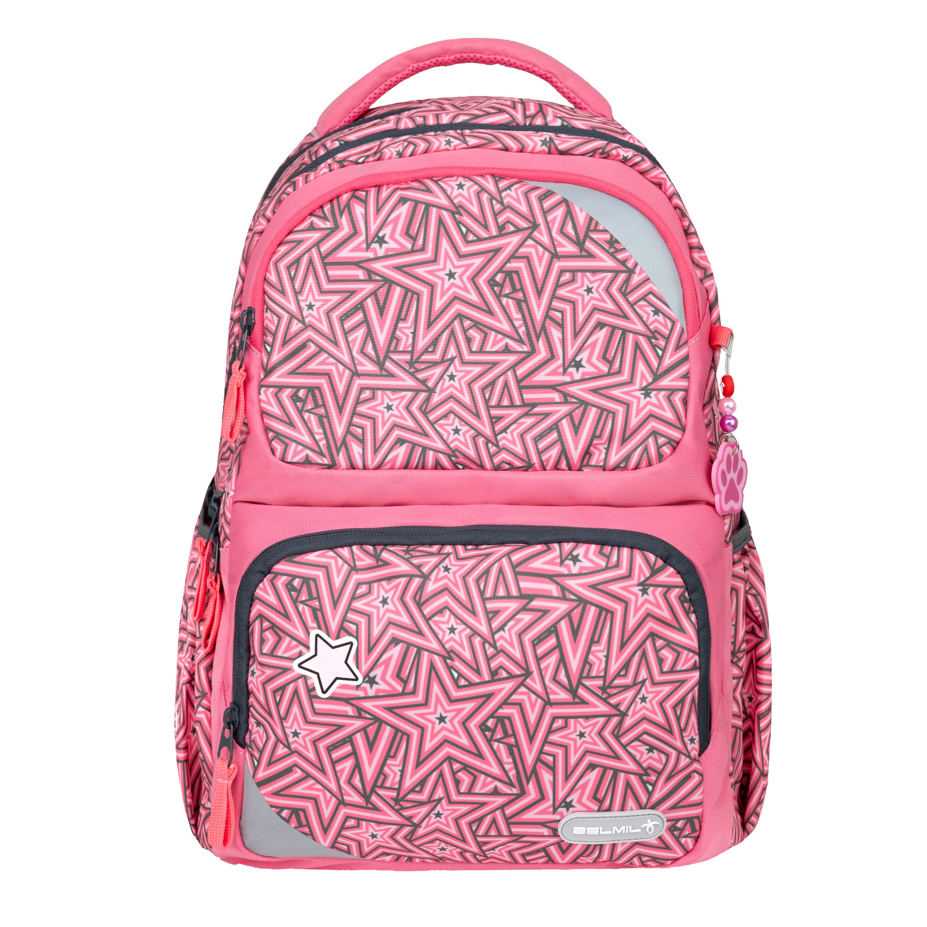 Maxi Pack Schulrucksack mit Brustgurt 2tlg. Set - "Love Stars"