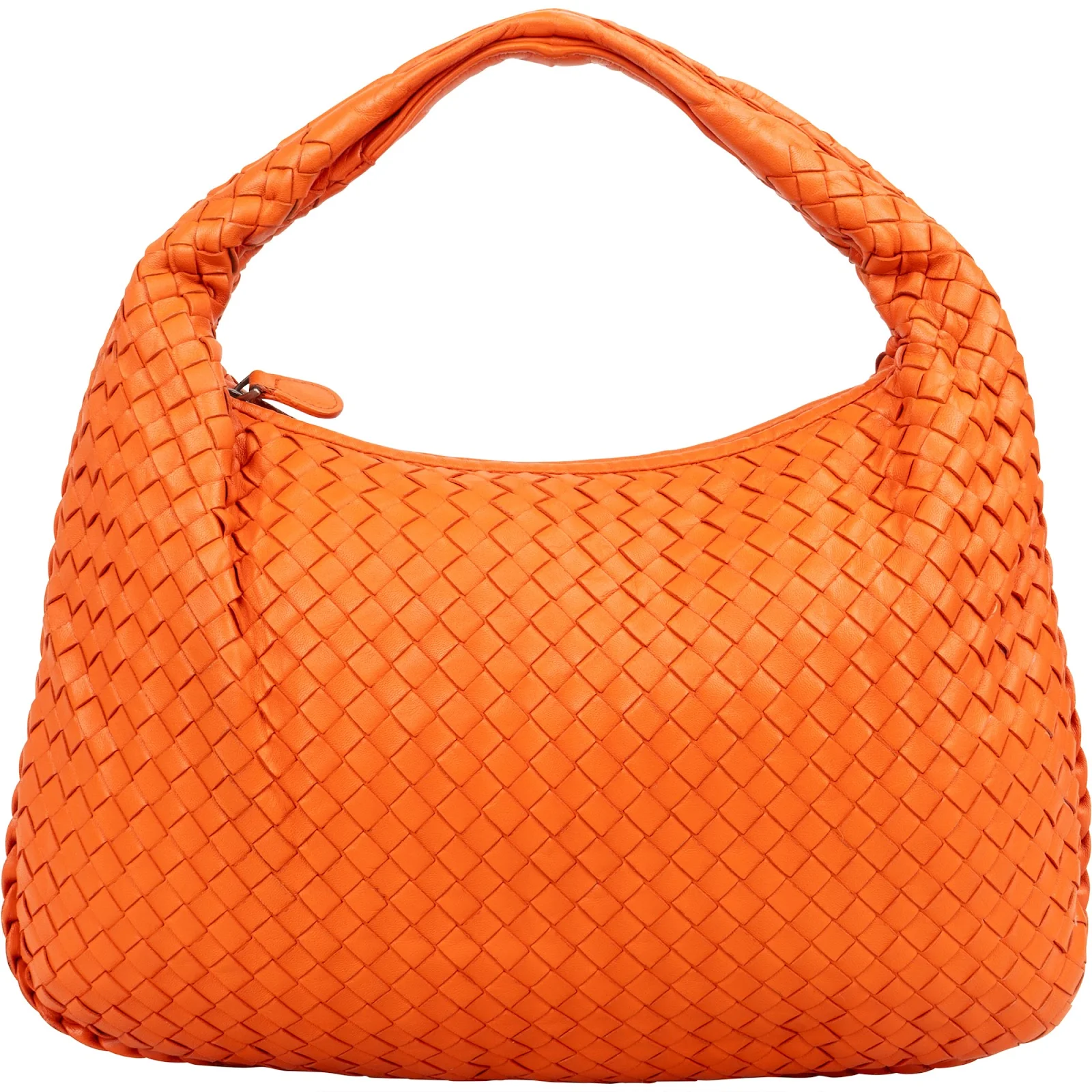 Bottega Veneta Intrecciato Leather Belly Hobo Shoulder Bag