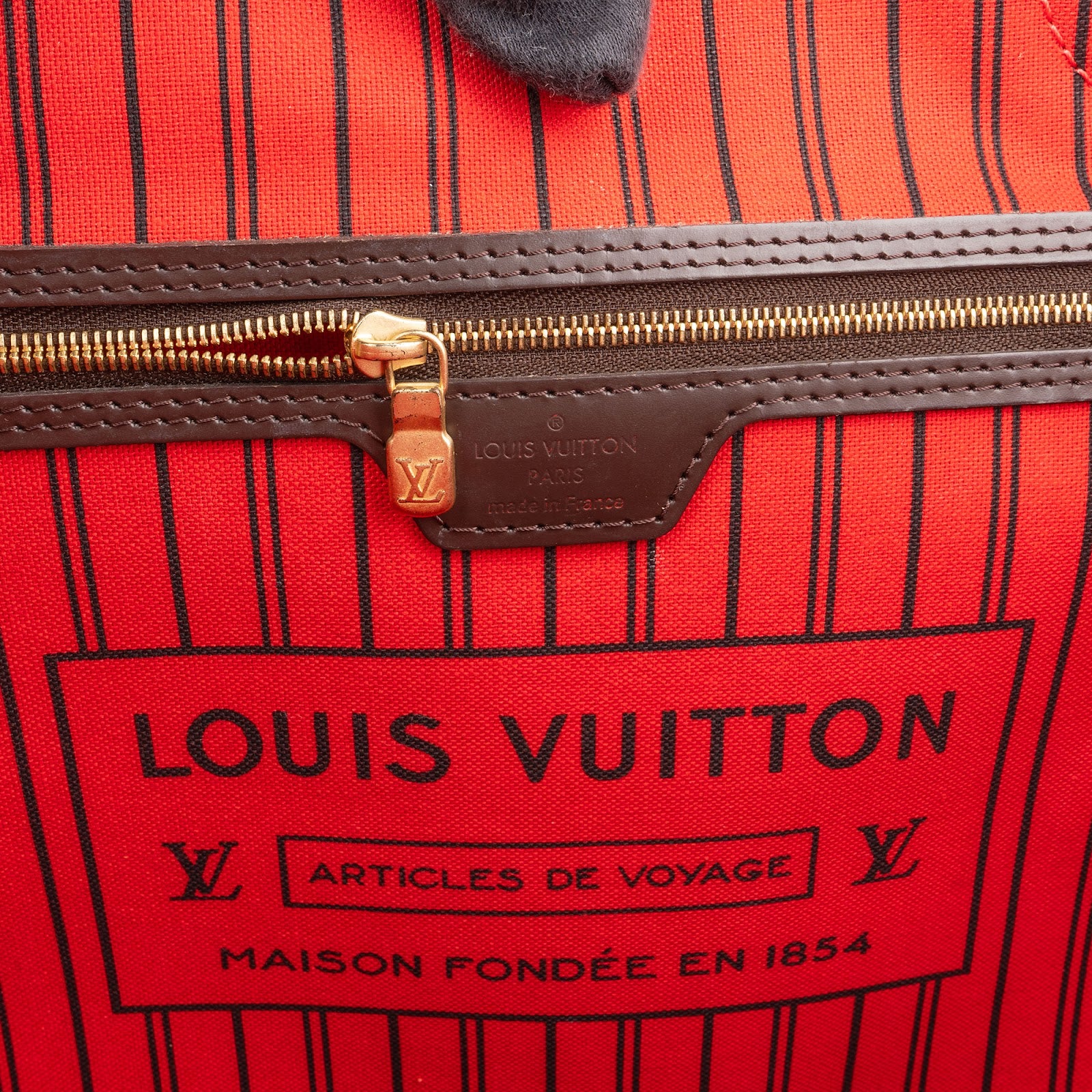 Louis Vuitton Monogram Damier Ebene Neverfull MM Shopper