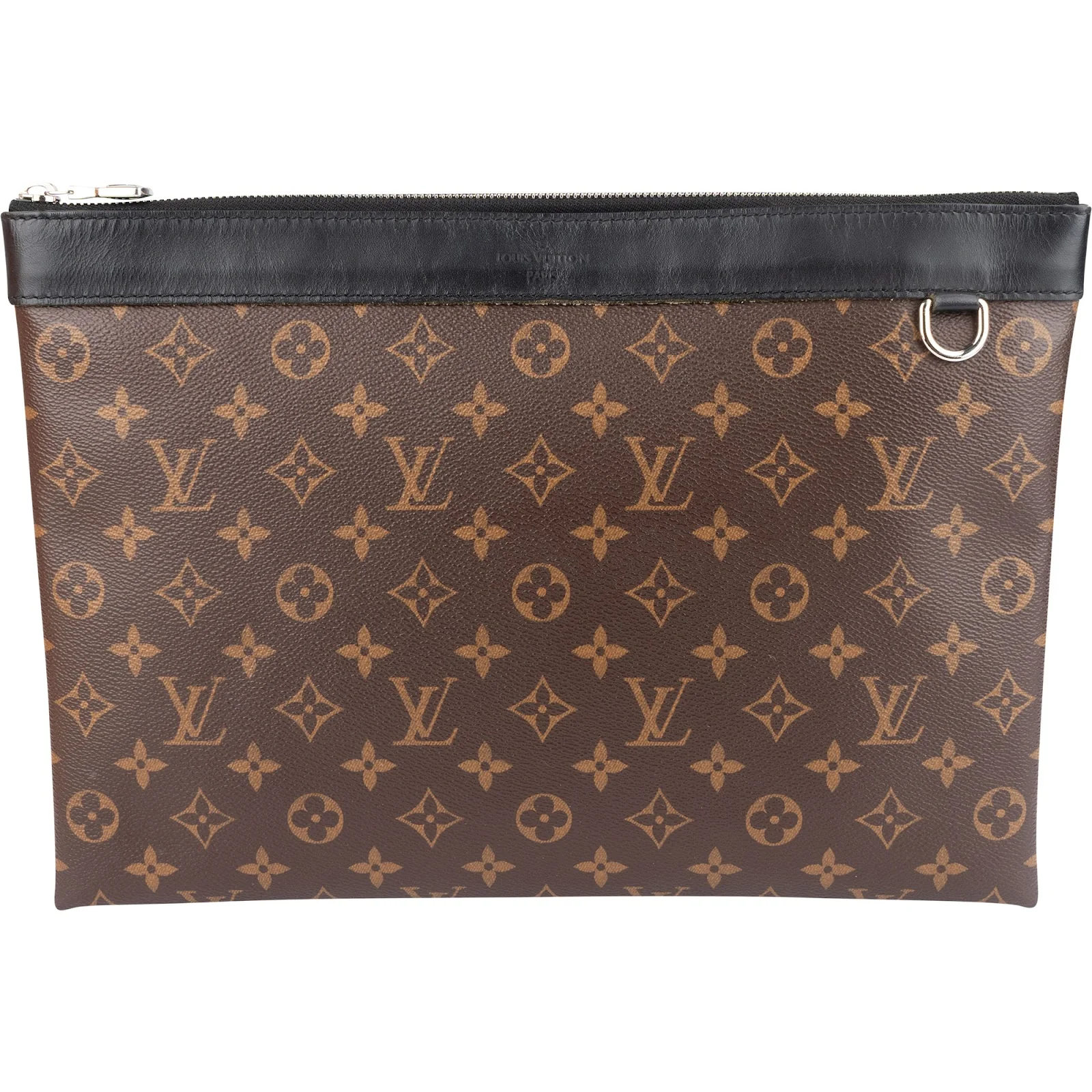 Louis Vuitto Monogram Macassar Pochette Voyage Laptophülle