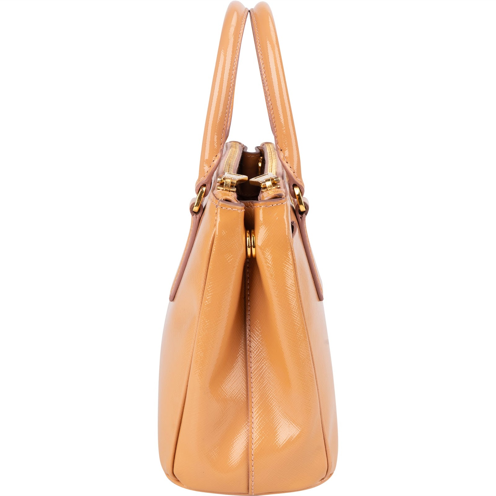 Prada Saffiano Vernice Galleria Handbag