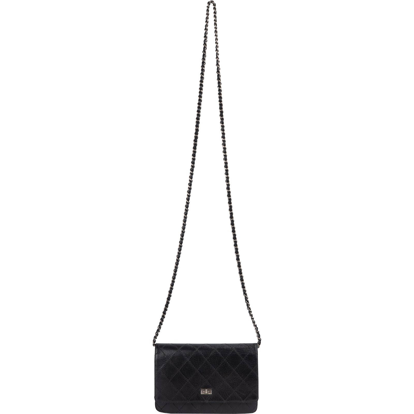 Chanel Stitching Calfskin Reissue 2.55 Wallet on Chain Crossbody Bag