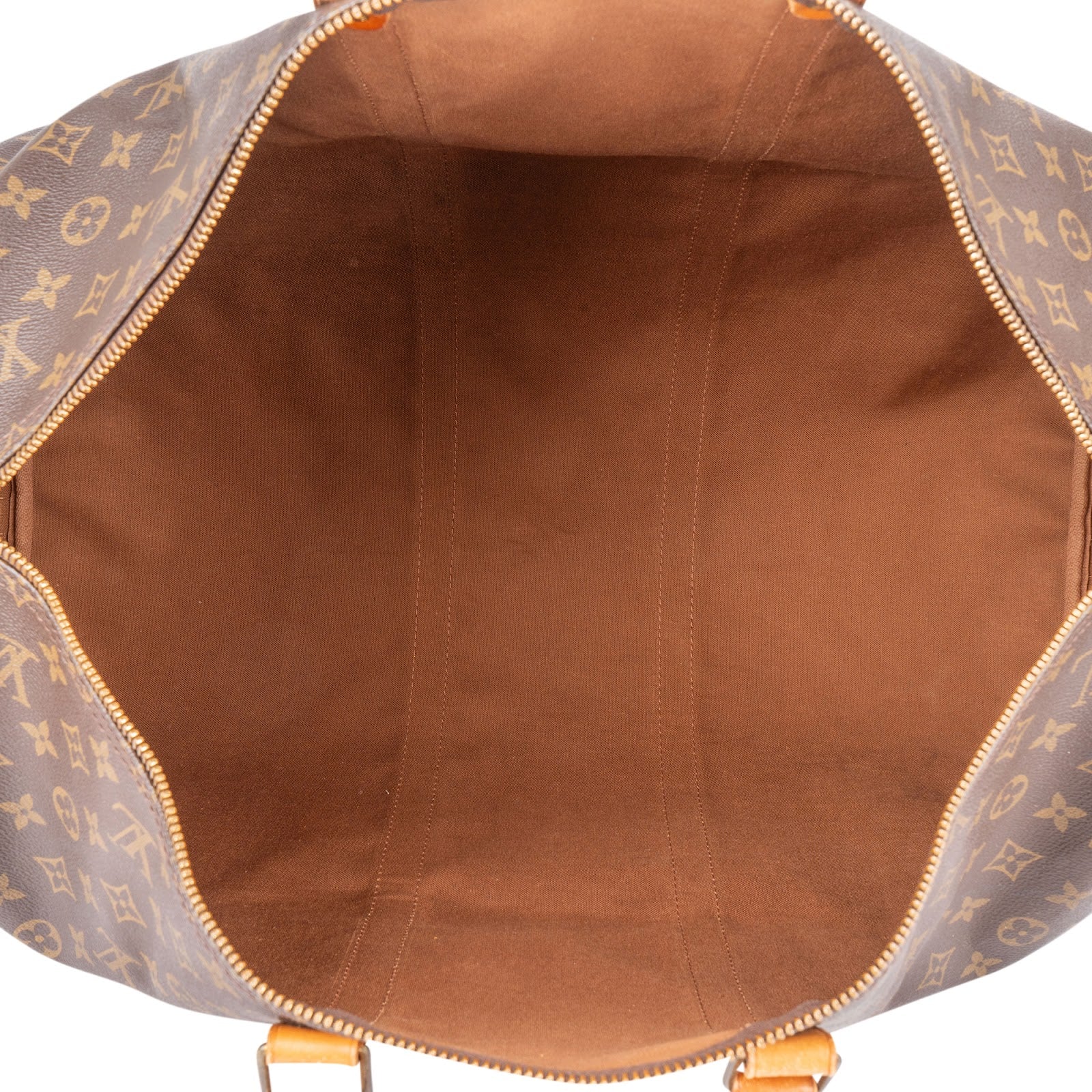 Sac de voyage Louis Vuitton Keepall 55 en toile Monogram avec bandoulière