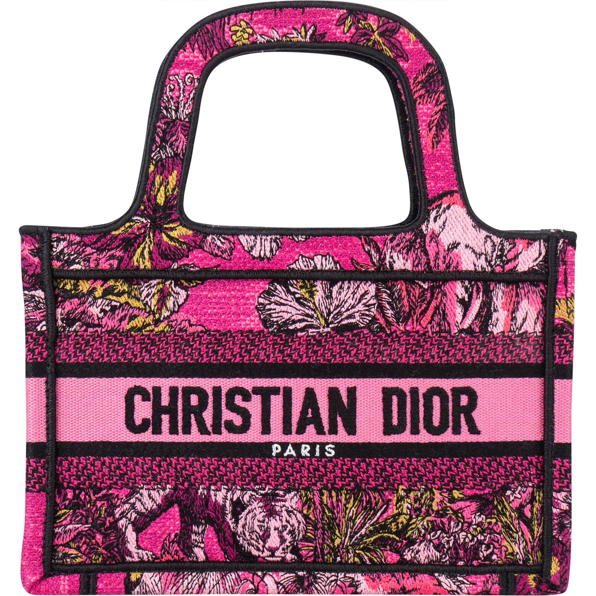 Christian Dior Oblique Monogram Micro Book Tote Handbag