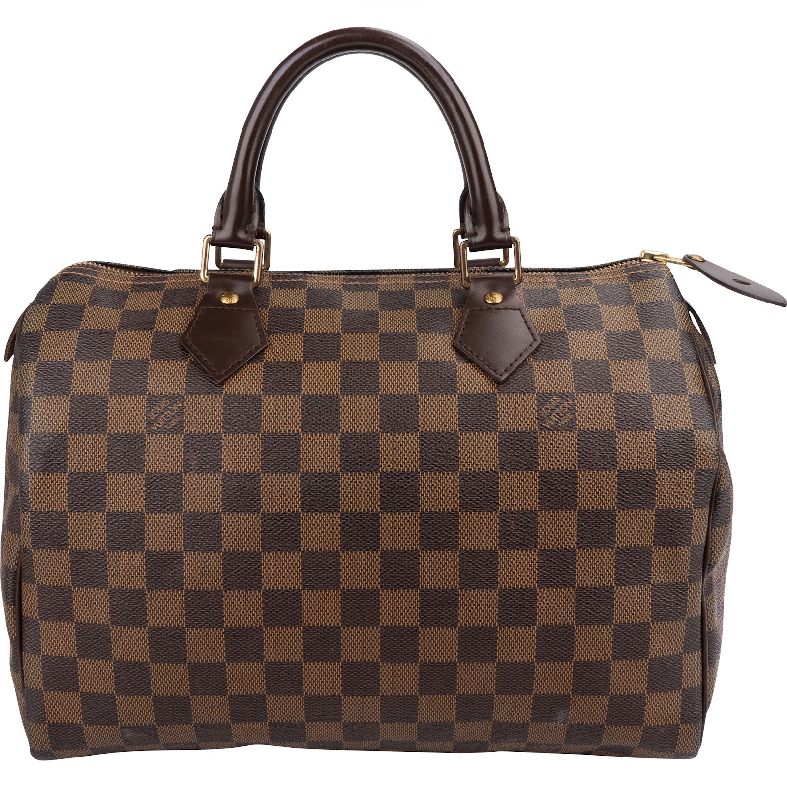 Louis Vuitton Monogram Damier Ebene Speedy 30 Handbag