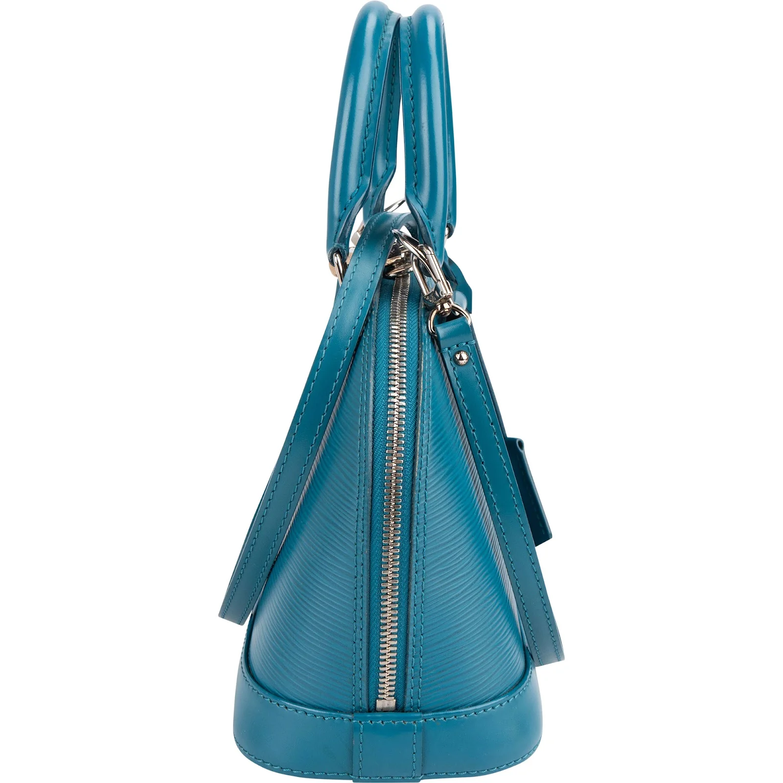 Louis Vuitton Blue Epi Leather Alma BB Handbag