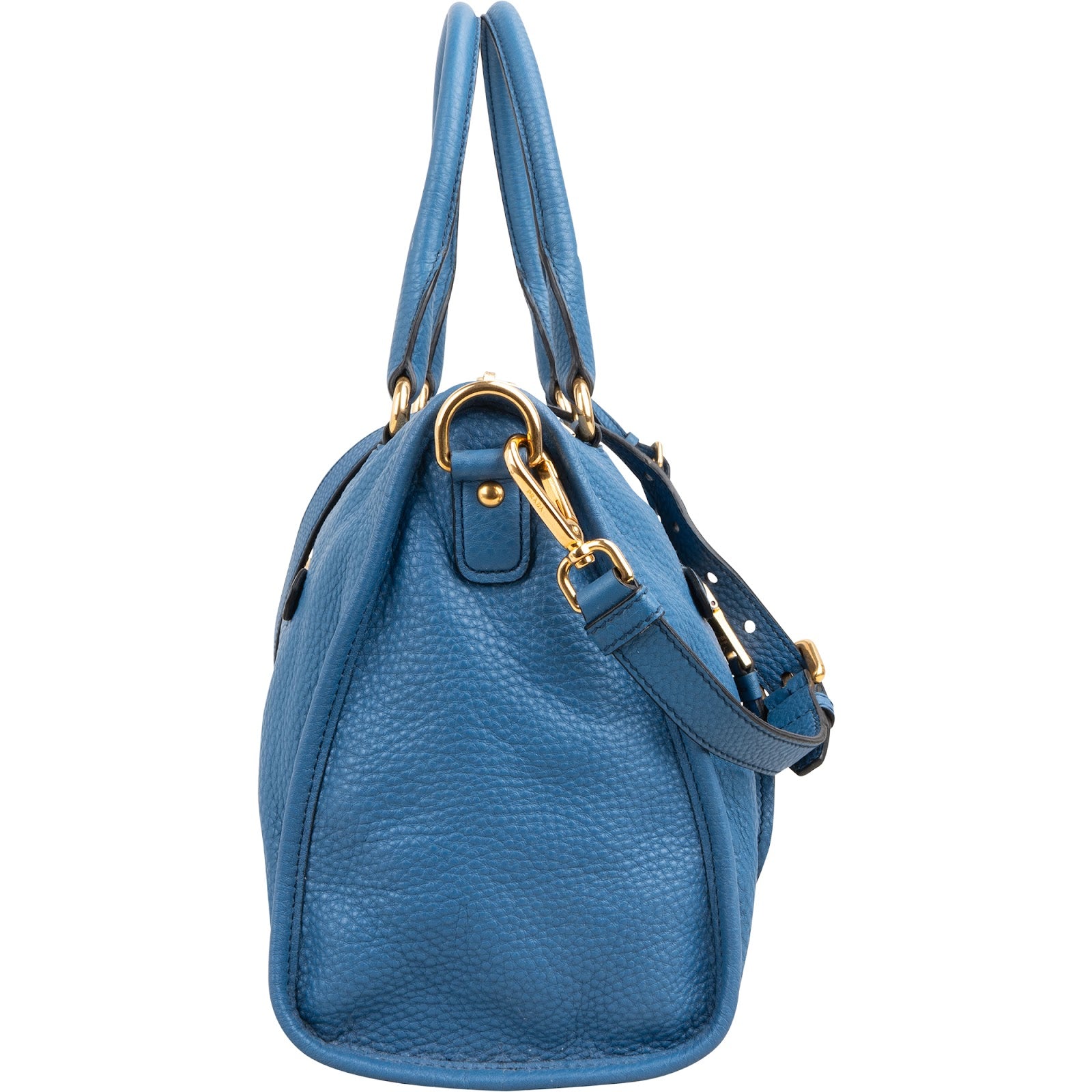 Prada - Vitello Daino Satchel Crossbody Bag