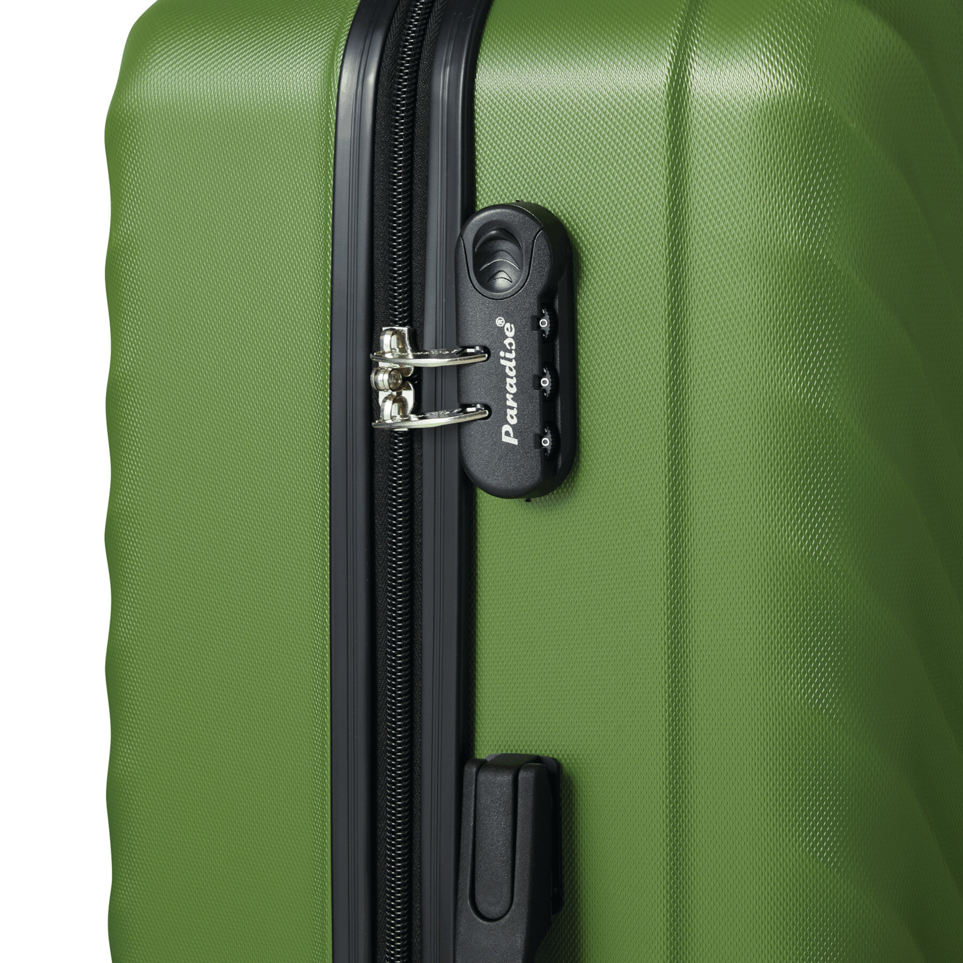 KINGSTON 3-tlg. Kofferset - grün