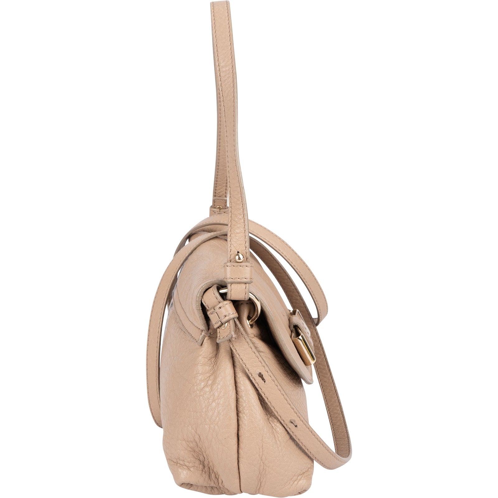 Chloé Grained Leather Lily Crossbody Bag