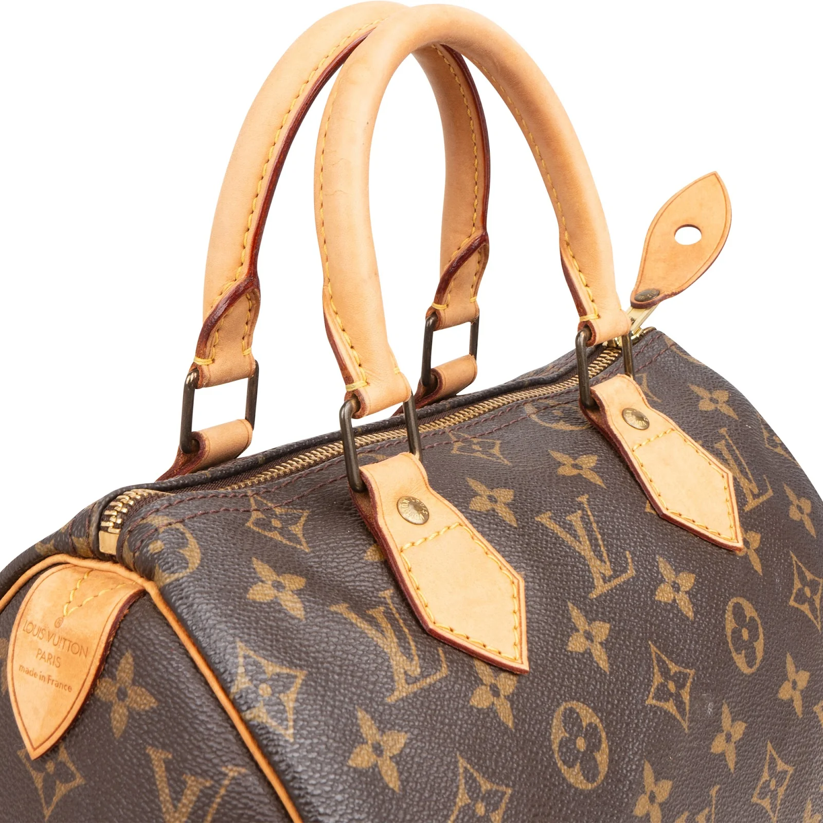 Louis Vuitton Monogram Canvas Speedy 25Boston Bag