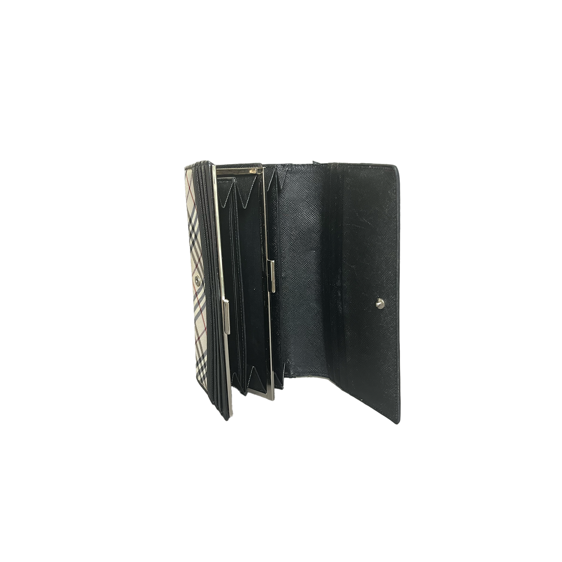 Burberry - Nova Check Canvas Wallet 