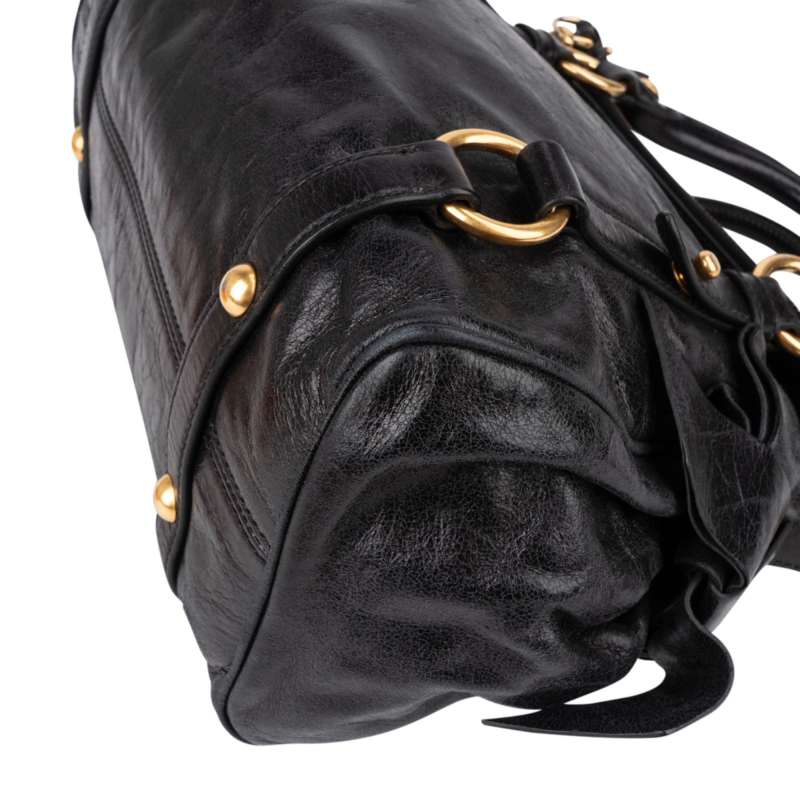 Miu Miu - Vitello Lux Bow Handbag