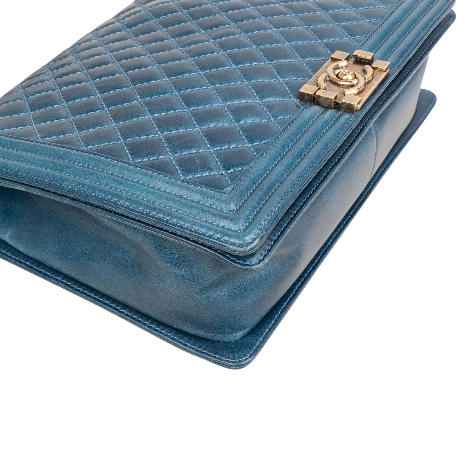 Chanel Quilted Calfskin Jumbo Boy Crossbody Bag