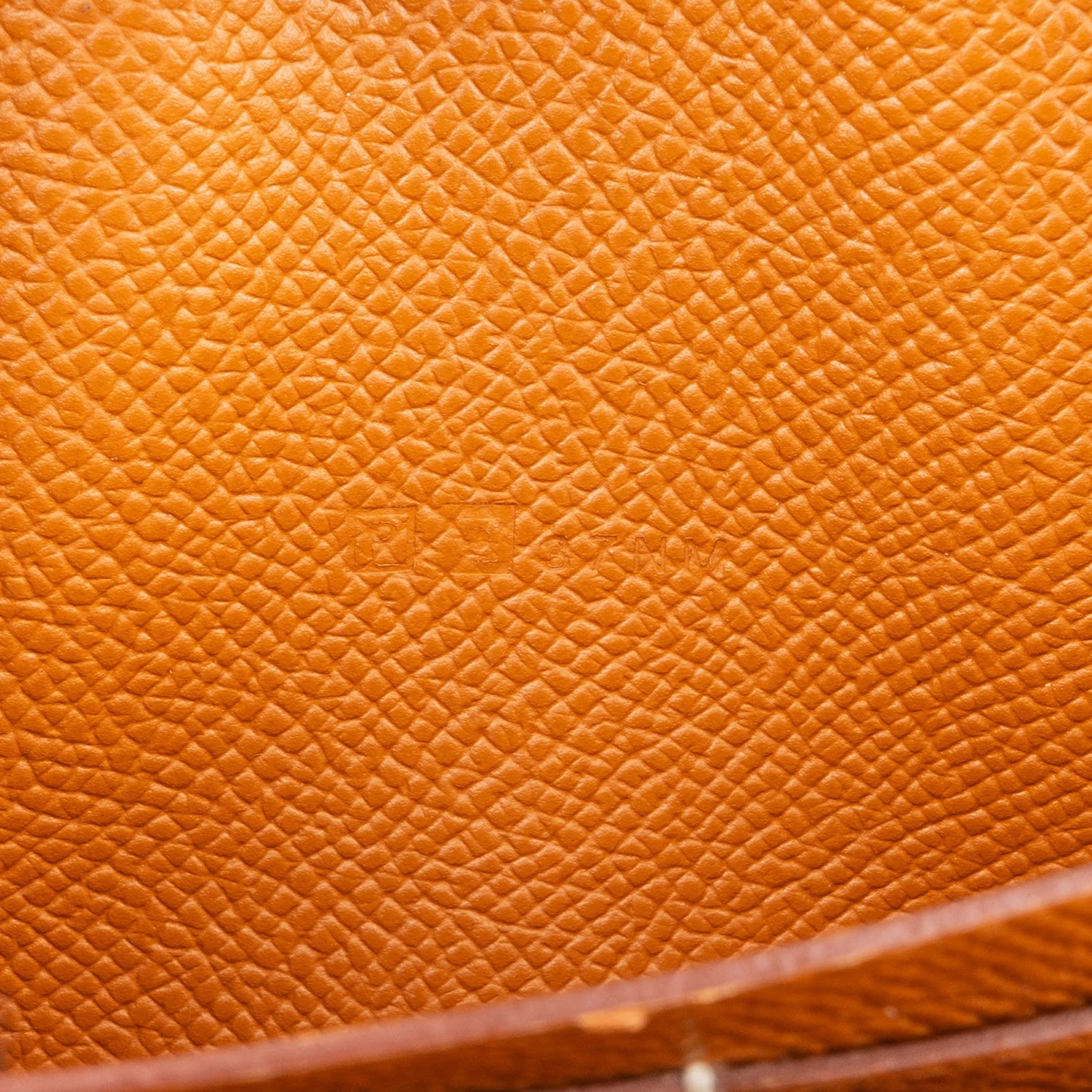 Hermès Brown Epsom Leather Azap Zippy Wallet
