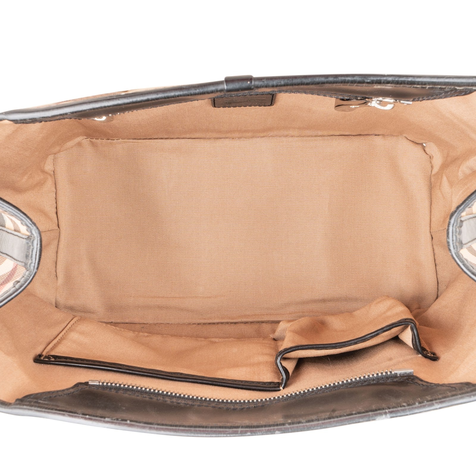 Burberry - Nova-Check Monogram Handbag