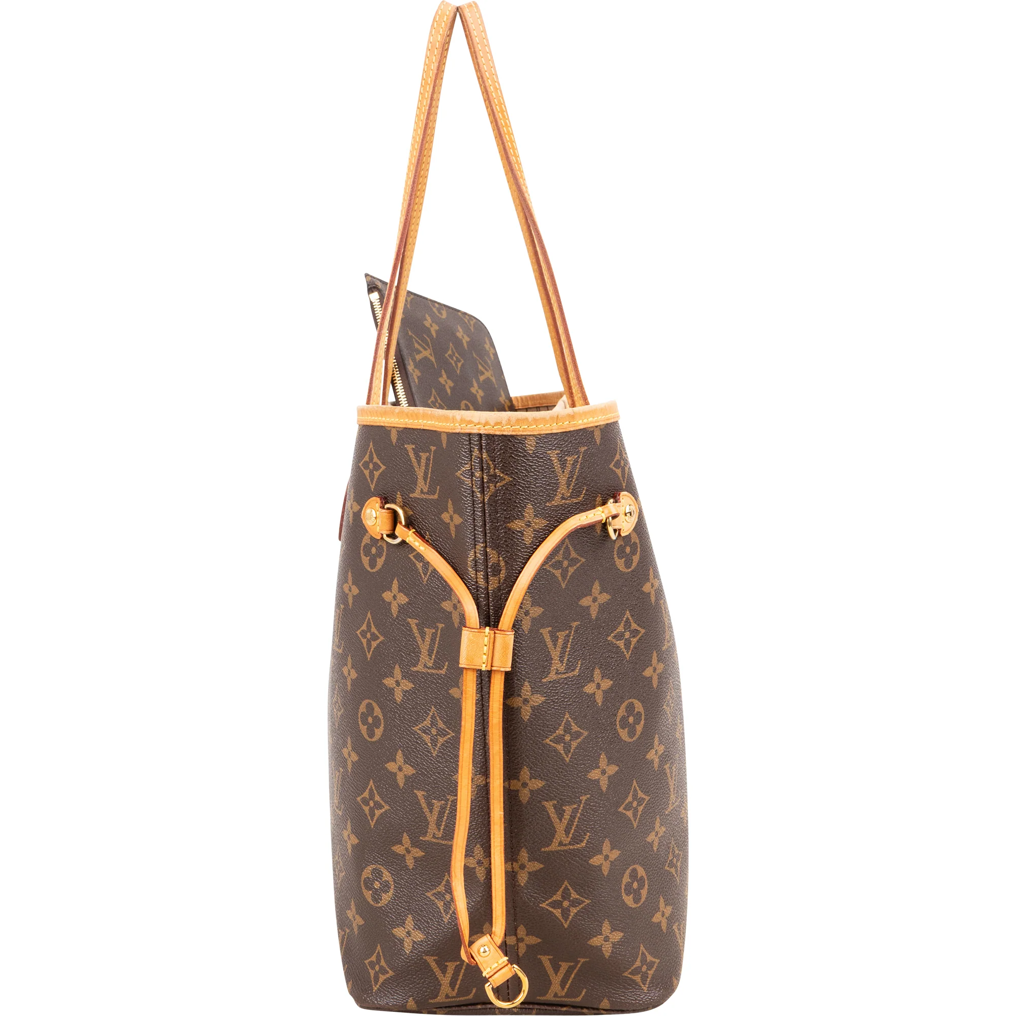Louis Vuitton Monogram Canvas Neverfull MM Shopper Shoulder Bag