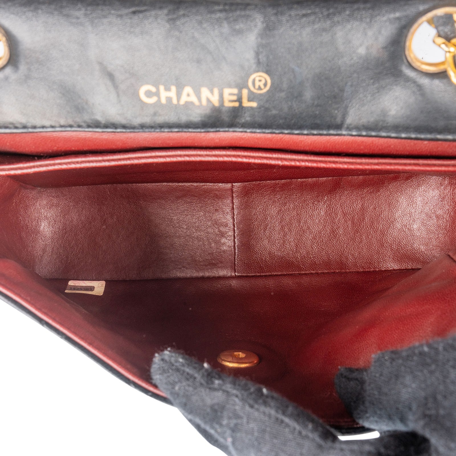 Chanel Quilted Lambskin 24K Gold Single Flap Crossbody Bag