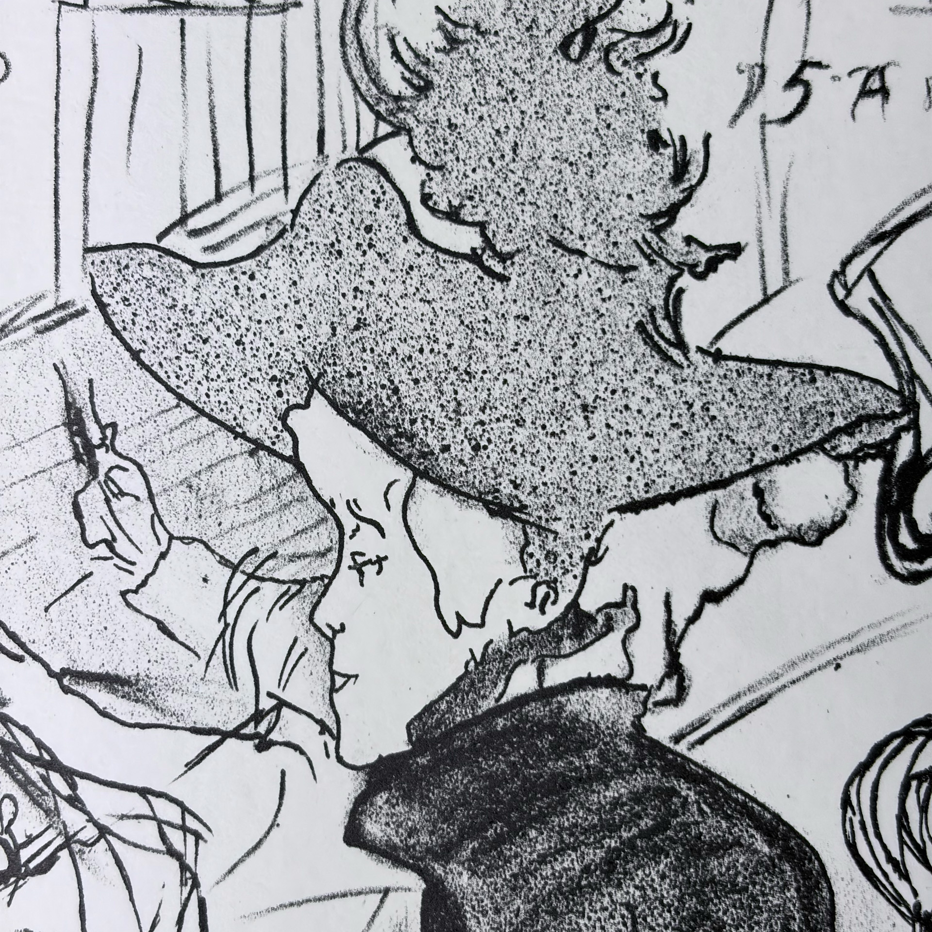 Henri De Toulouse-Lautrec - Le Divan Japonais - Lithographie
