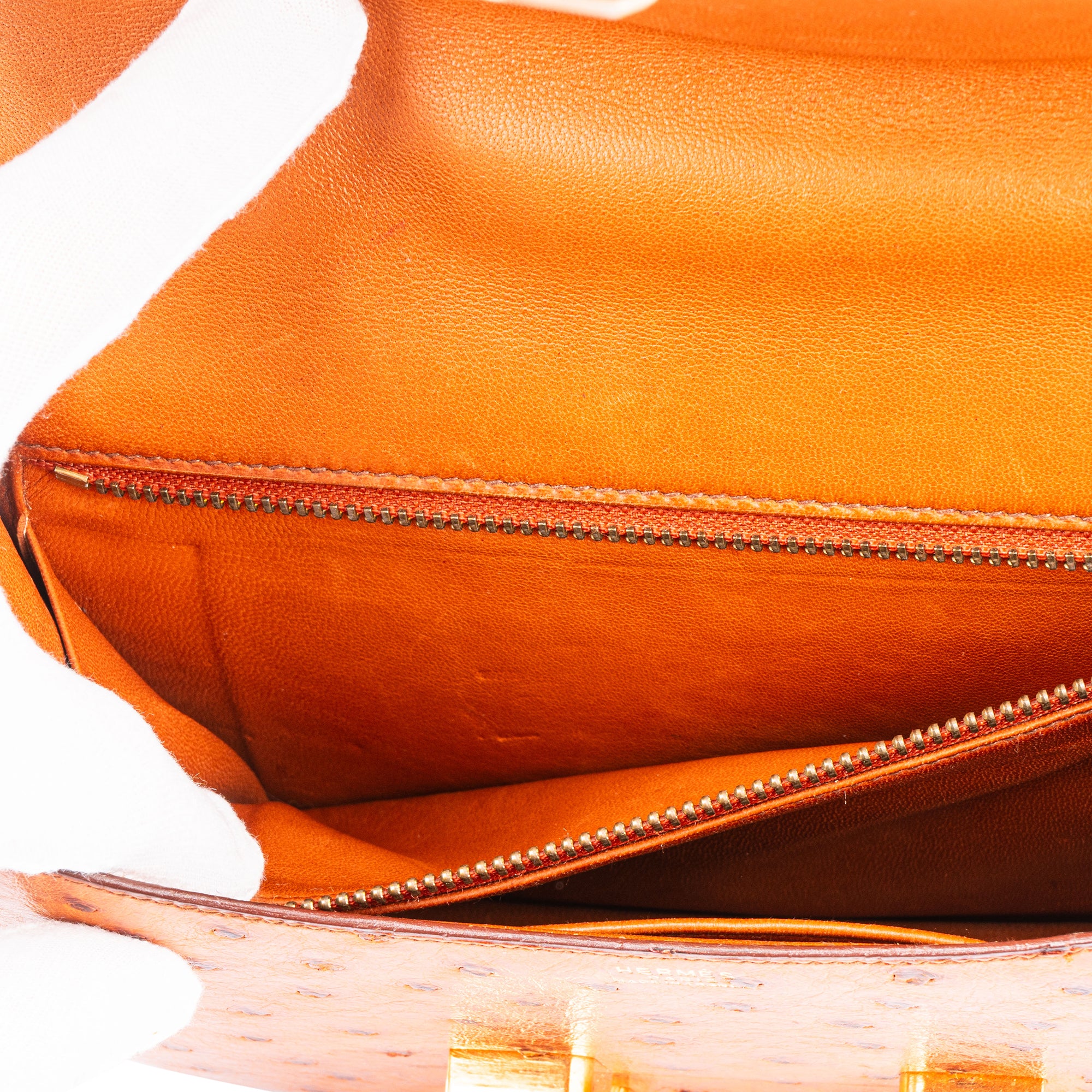 Hermes Ostrich Constance 23 Shoulder Bag