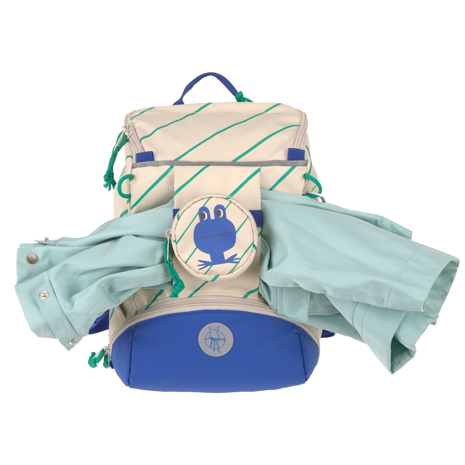 Mini Outdoor Backpack Up Happy Trails - frog
