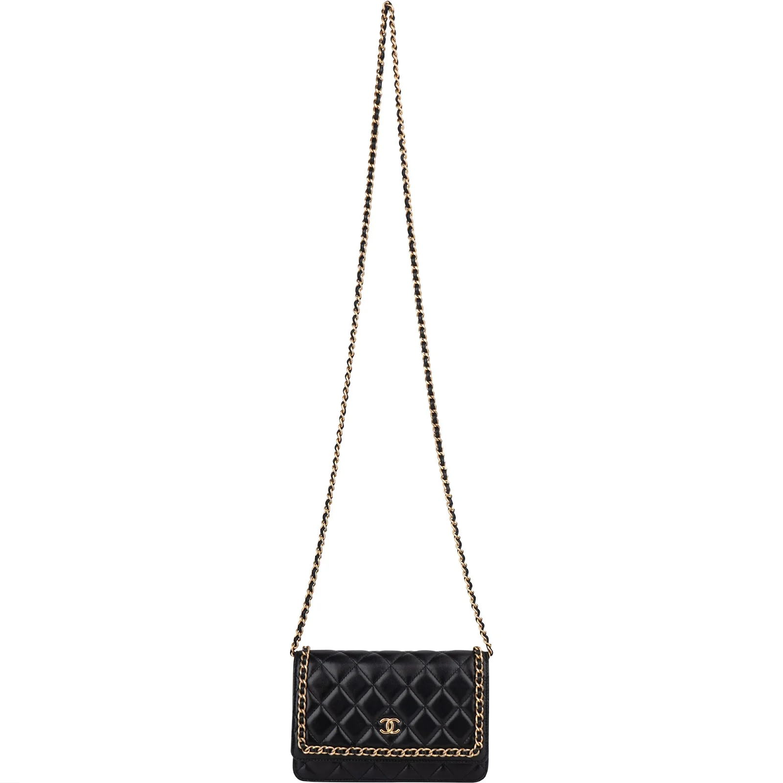 Chanel Limited Quilted Lambskin Wallet On Chain Crossbody Bag