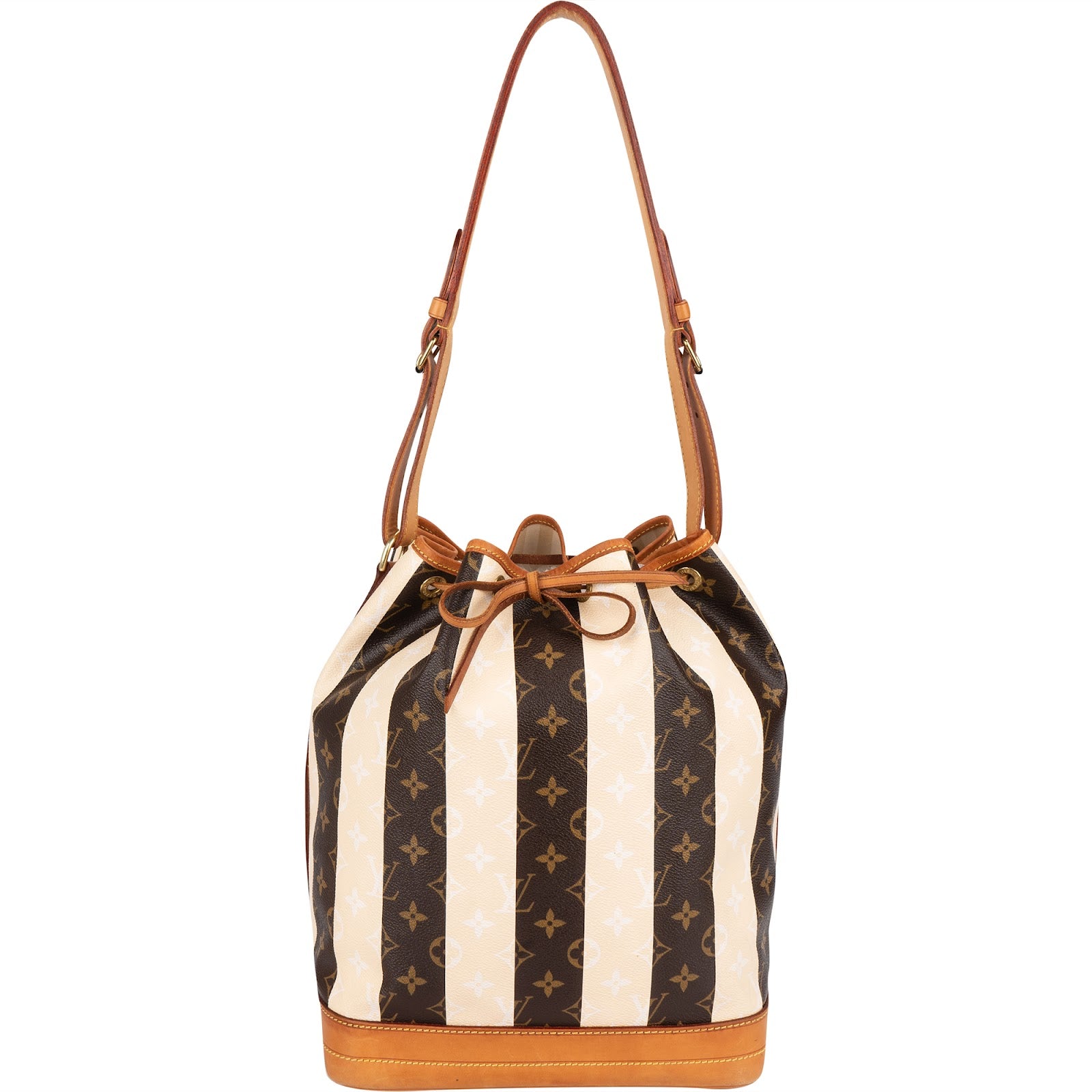 Louis Vuitton Canvas Monogram Limited Rayures Sac Noé Grande Shoulder Bag
