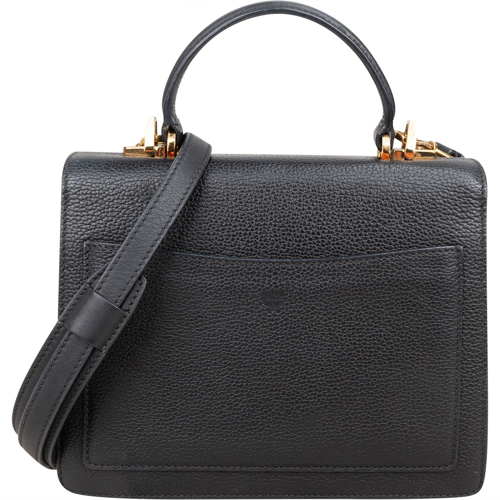 Sac à bandoulière Patricia en cuir bicolore MCM
