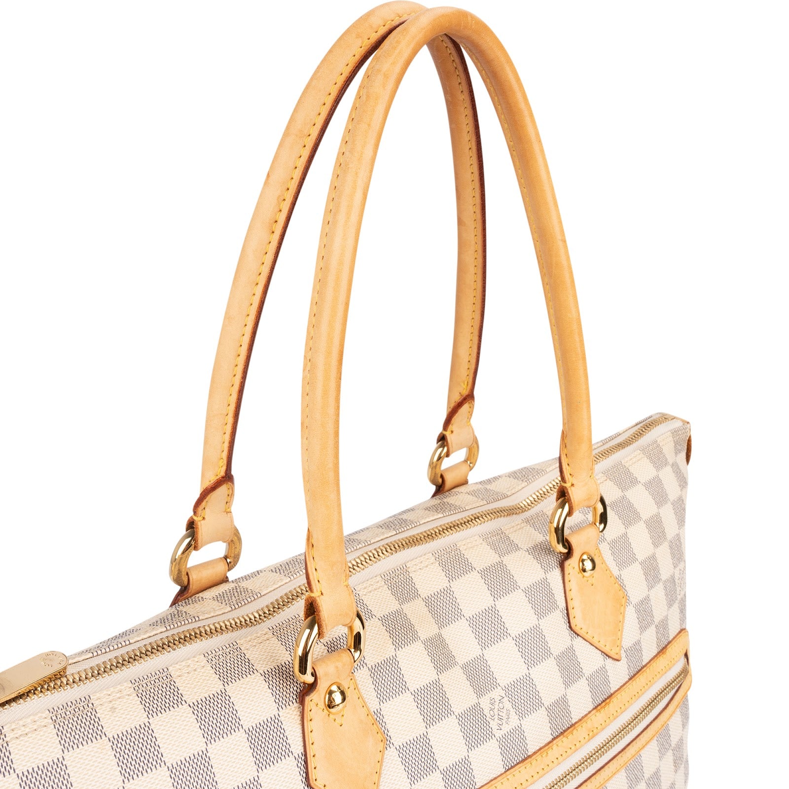 Borsa Louis Vuitton Monogram Damier Azur Saleya GM