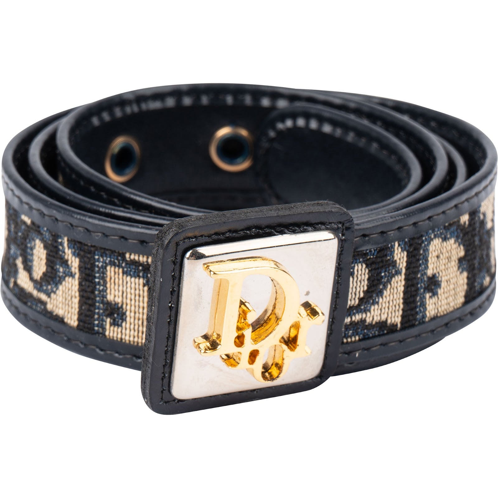 Christian Dior – Oblique Trotter Monogram Jacquard Gürtel