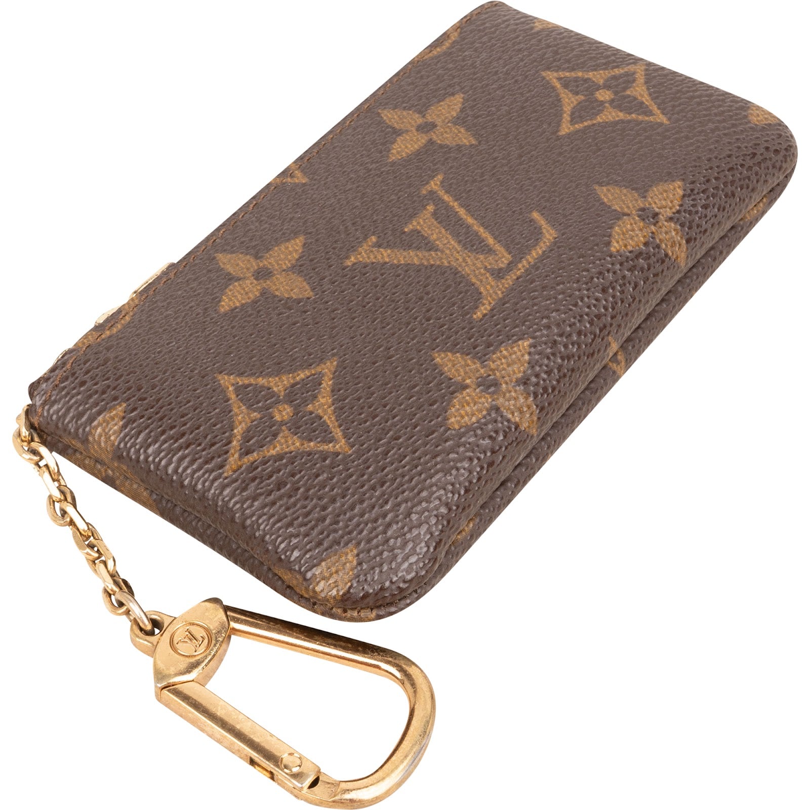 Pochette à clés Louis Vuitton en toile Monogram