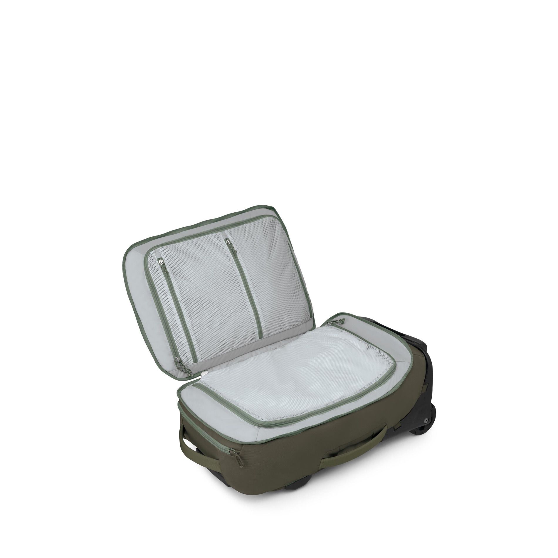 Transporter Wheeled Carry On - Pine Leaf-Earl Grey