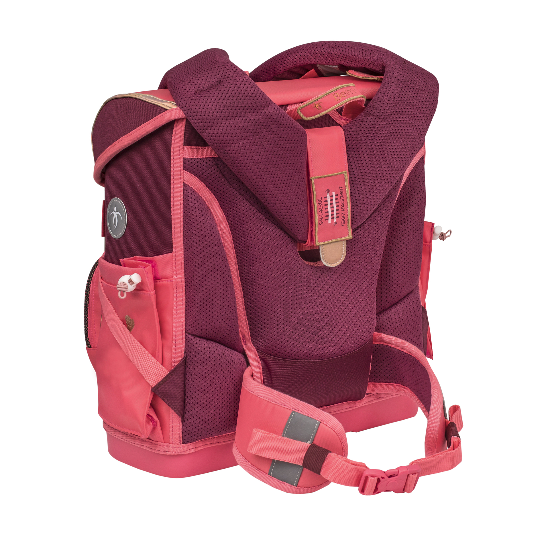 Compact Plus Schulranzenset 5-teilig - Coral