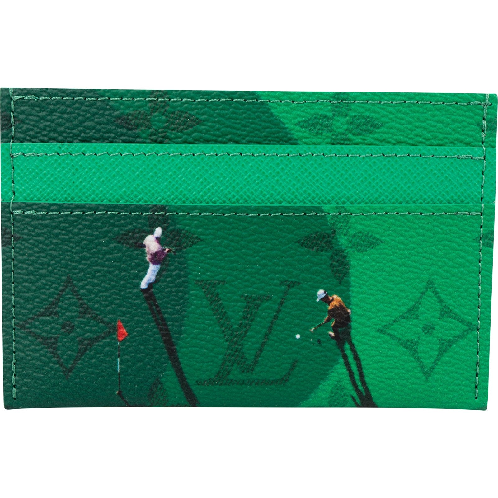 Louis Vuitton Monogram Golf Double Kartenetui