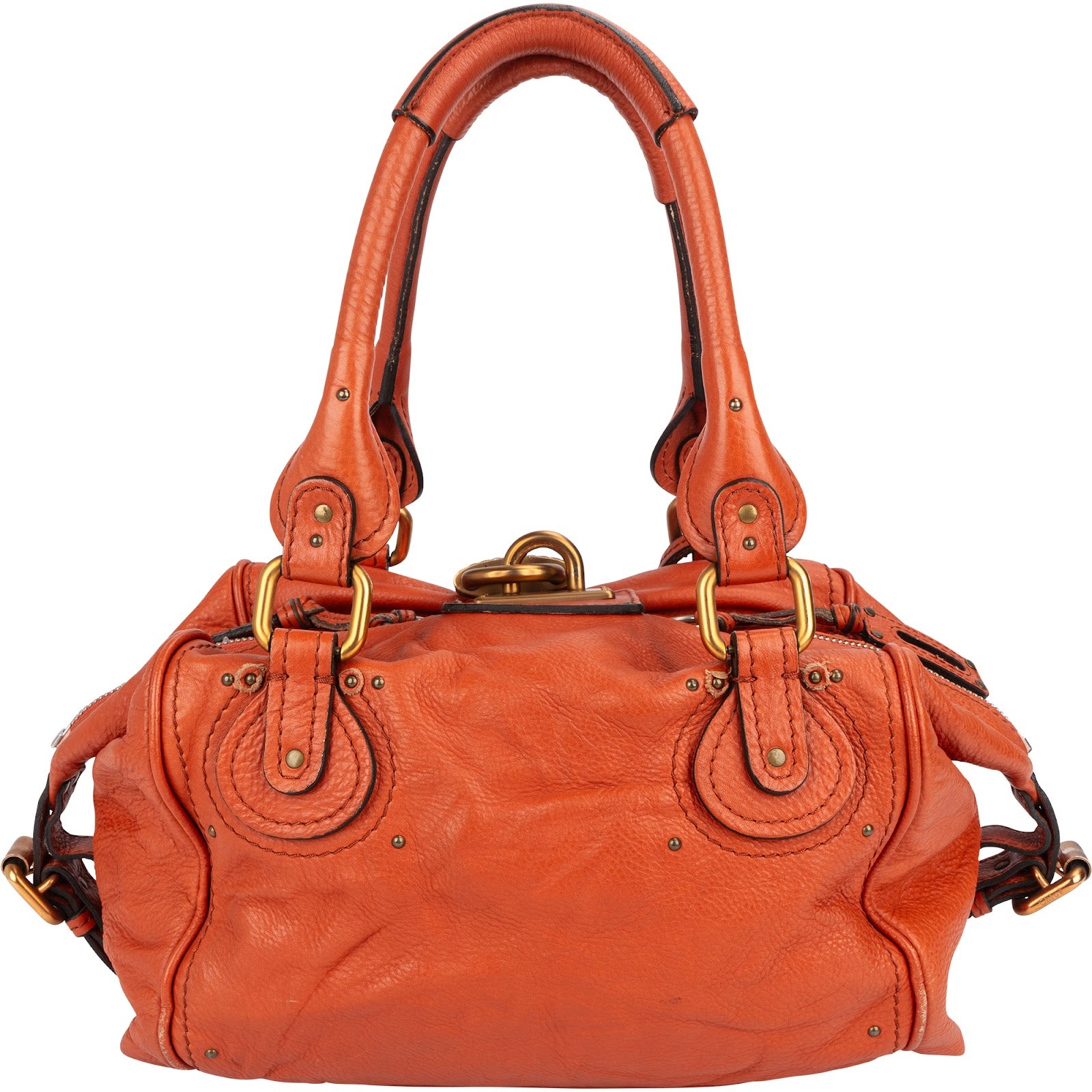 Chloé leren Paddington-handtas