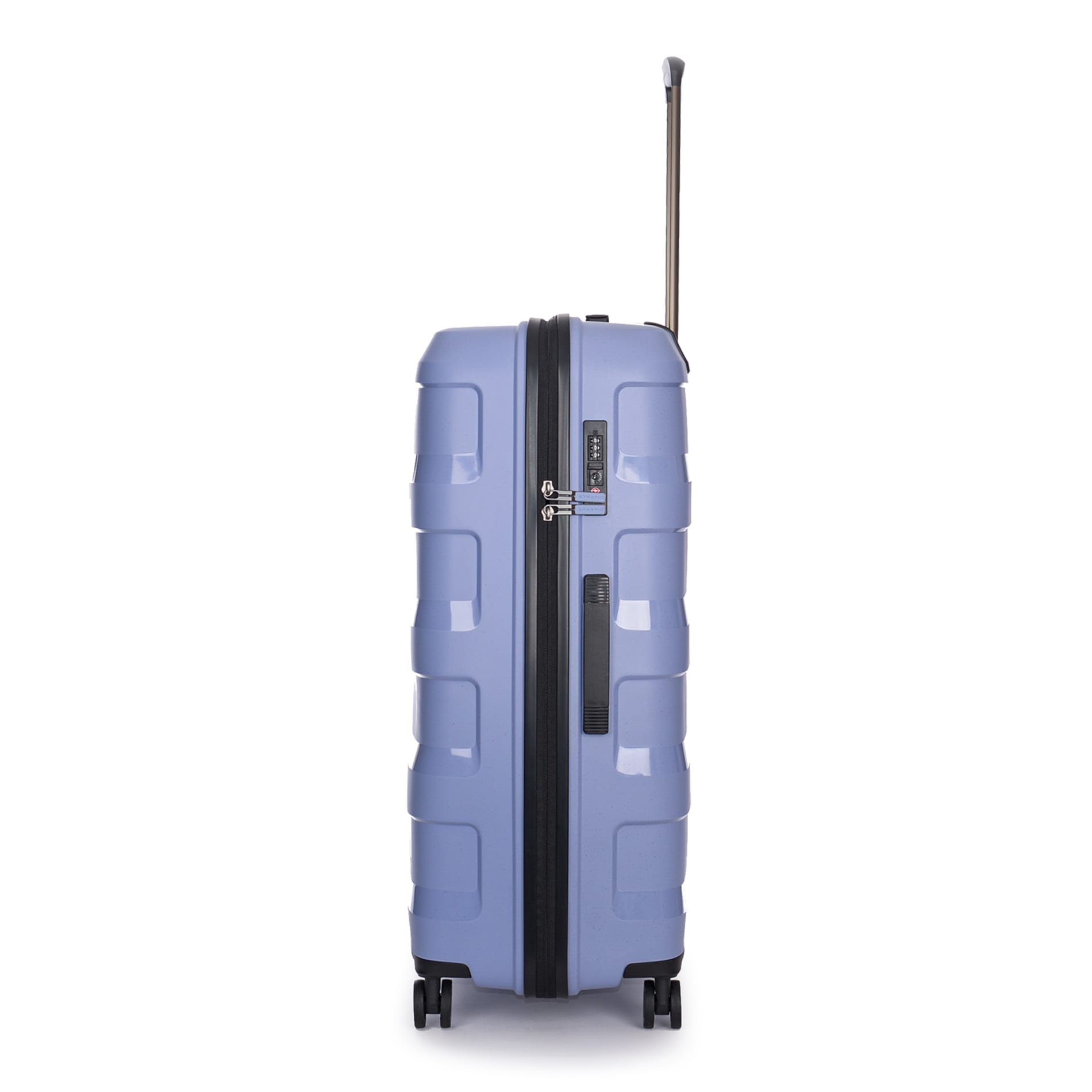 Straw - Hartschalen-Koffer L (bis 76cm) - light blue