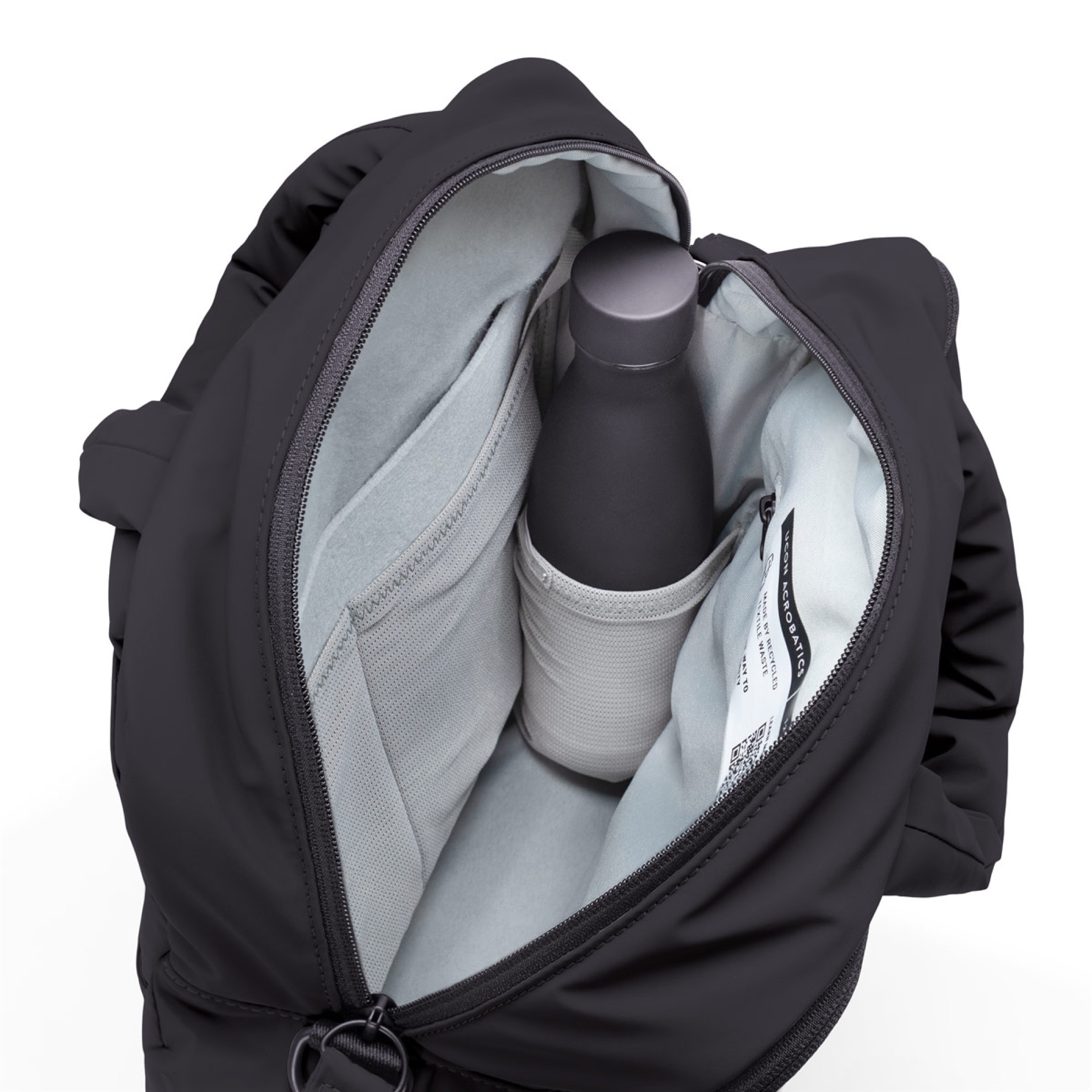 Posuto Puffy Backpack Moss - Black