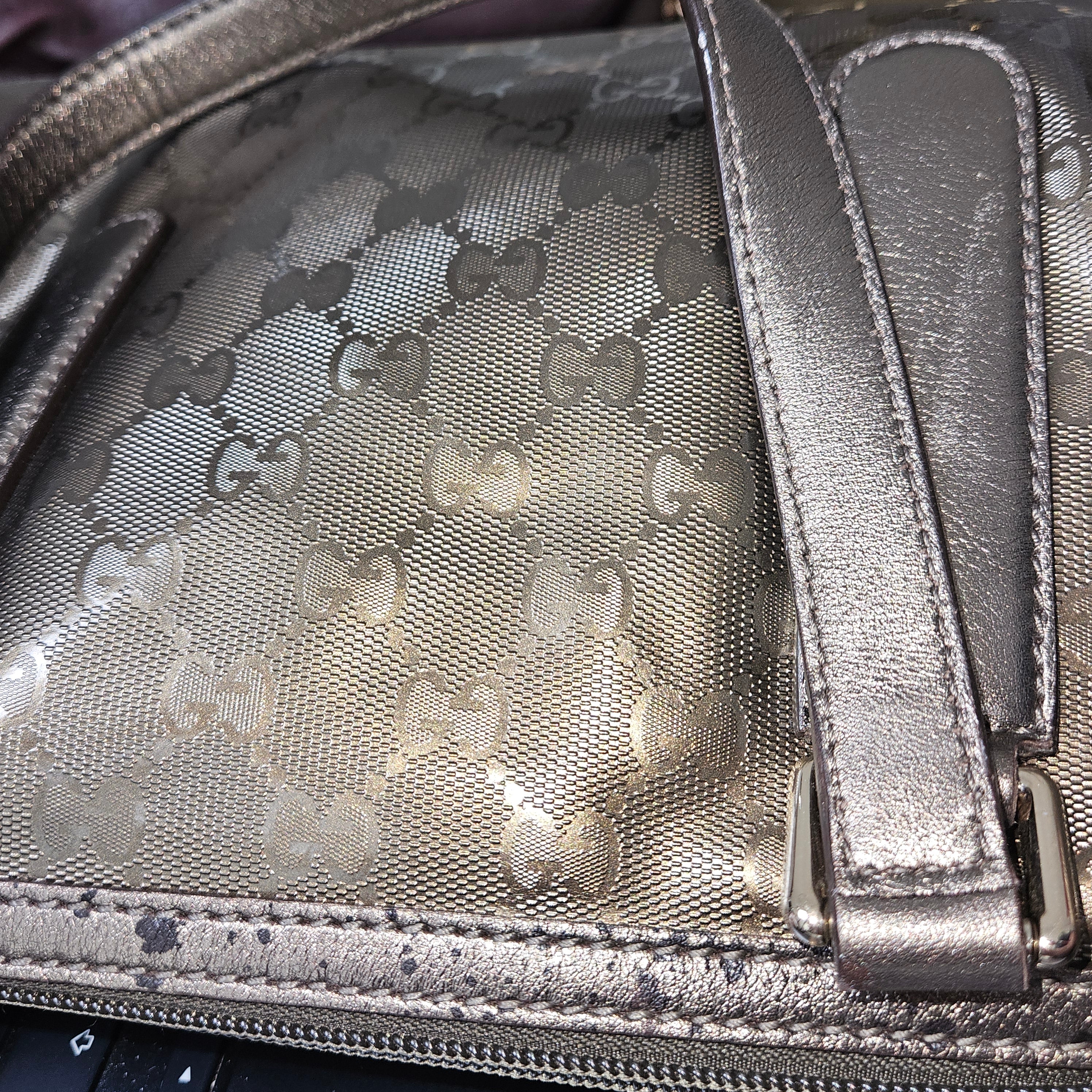 Gucci GG Monogram Boston Bag