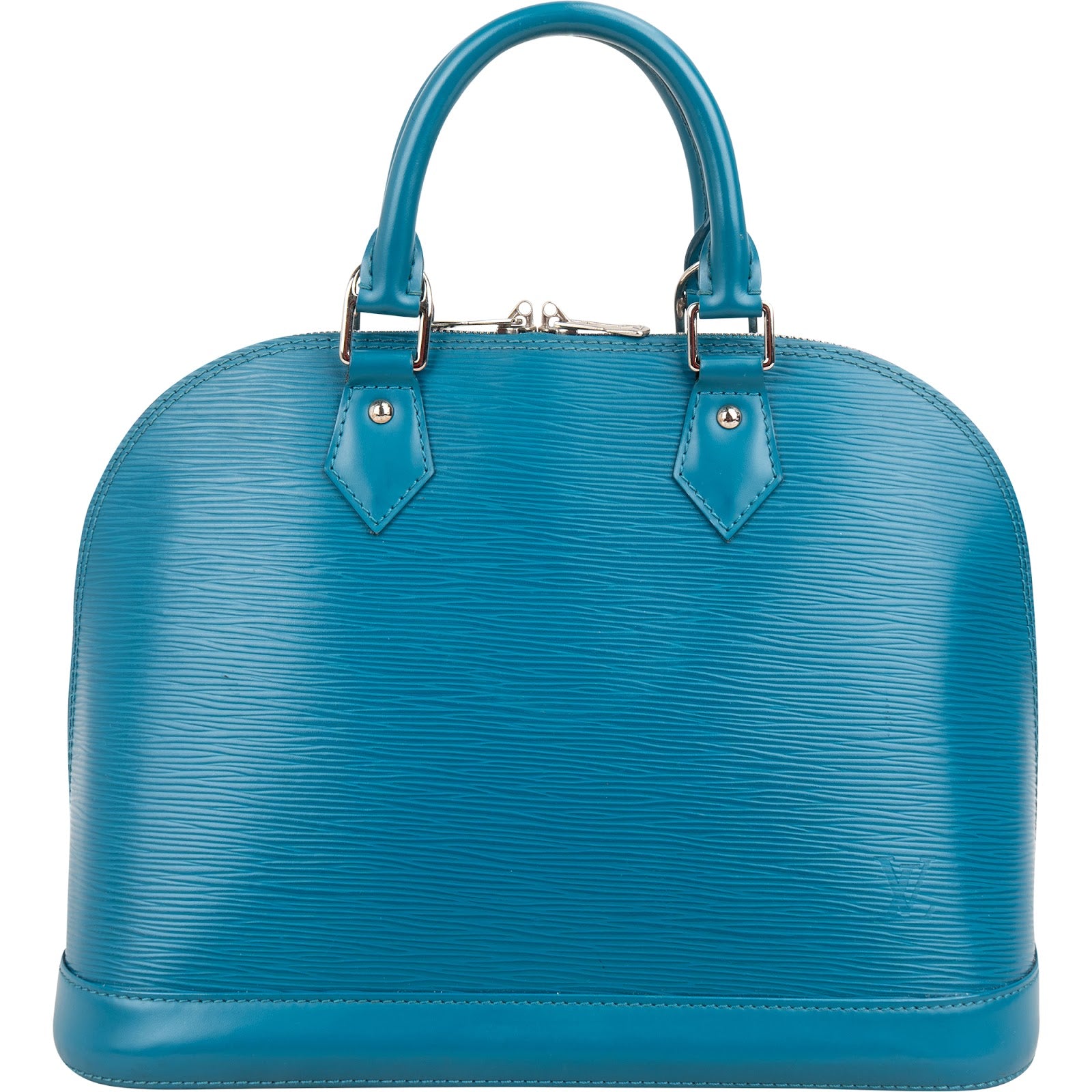 Louis Vuitton - Blue Epi Leather Alma PM Handbag
