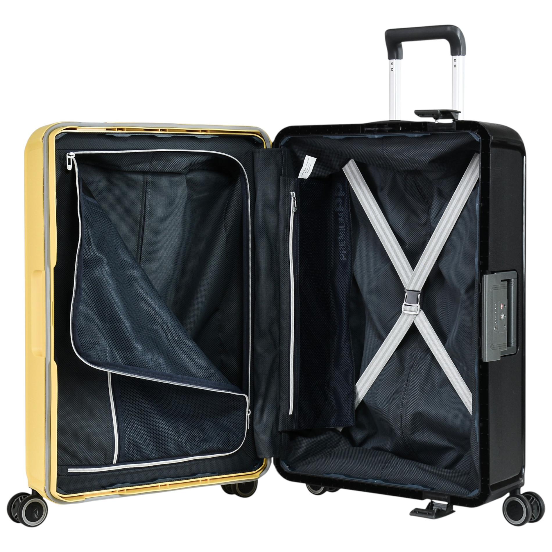 VERTICA Trolley M Special Edition (68cm) - schwarz/gelb