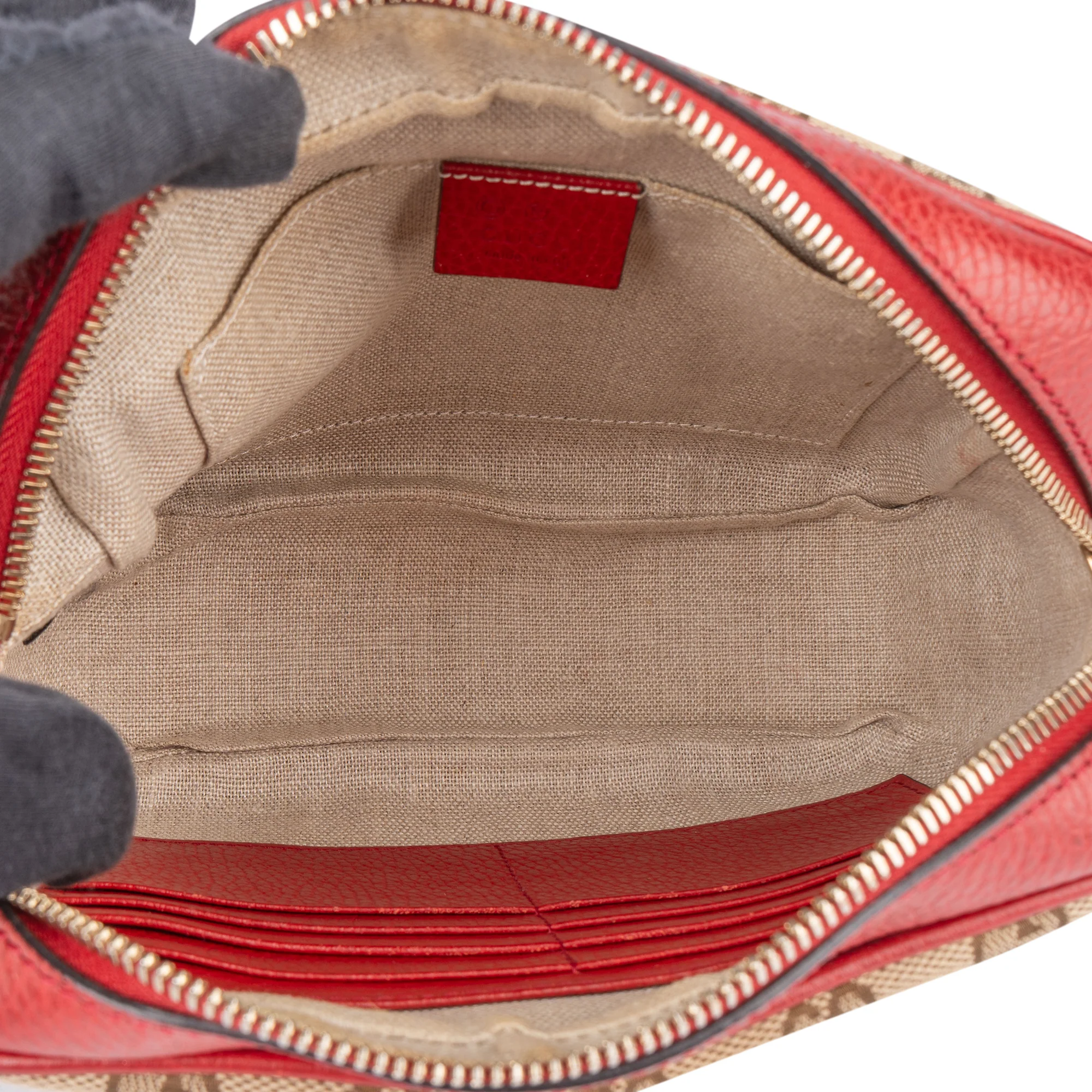 Gucci GG Monogram Bree Crossbody Bag