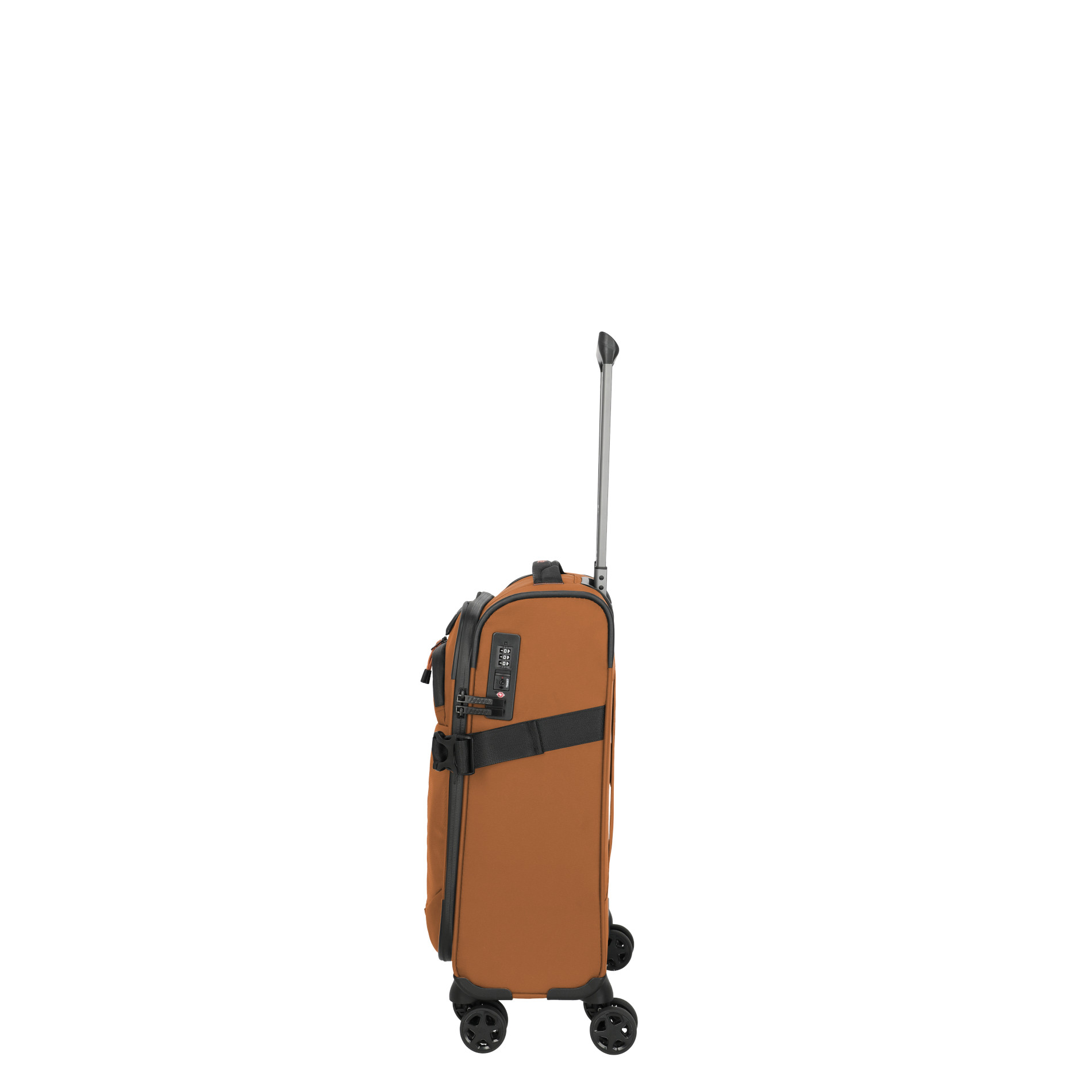 BRIIZE Bordtrolley S (55 cm) mit 4 Rollen - Curry