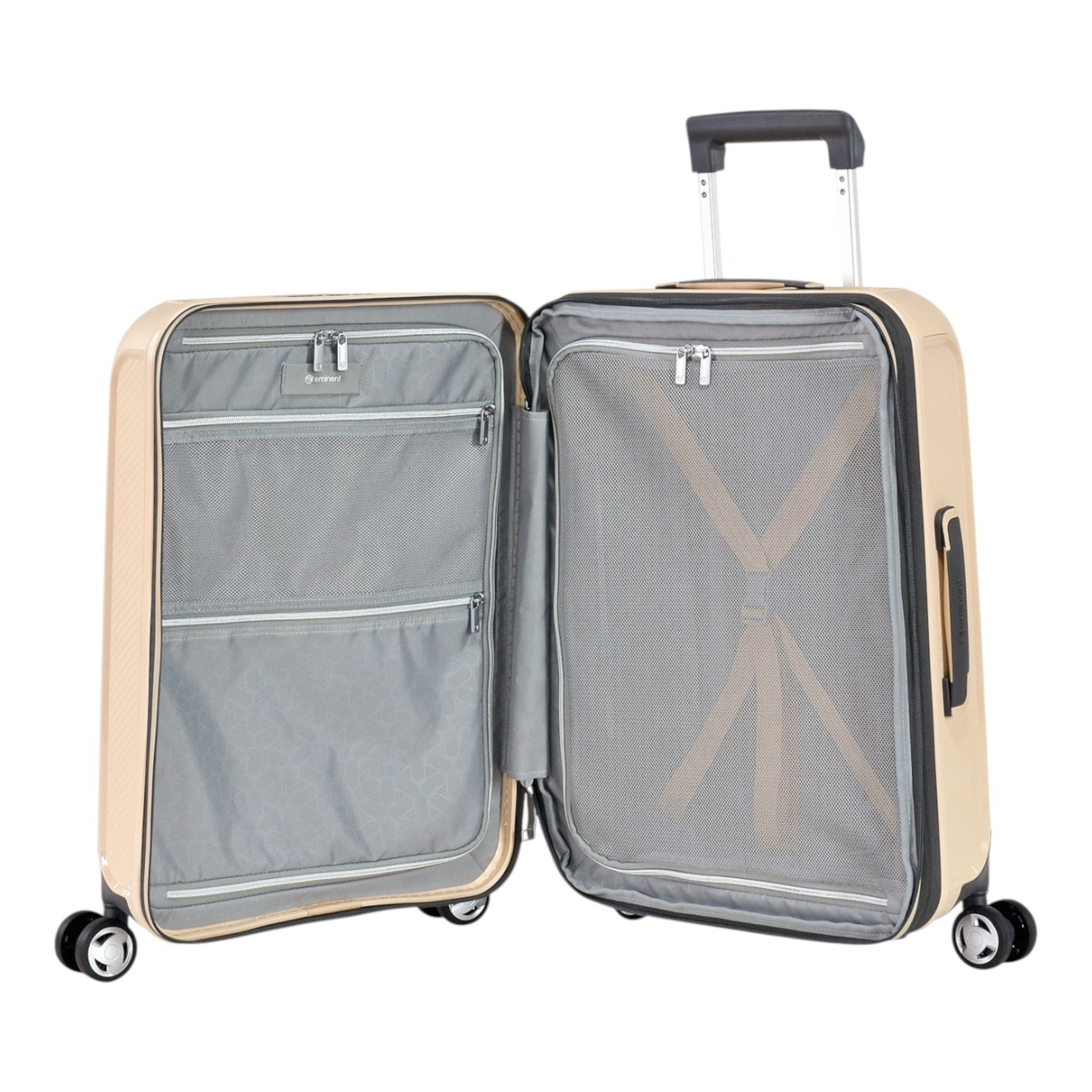 AEGIS Handgepäck (55 cm) erweiterbar - hellgelb