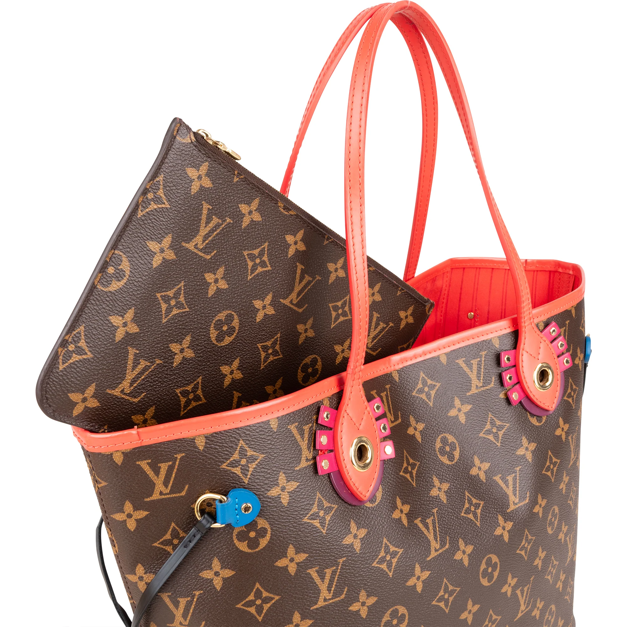 Louis Vuitton Monogram Canvas Limited Totem Neverfull MM Shoulder Bag