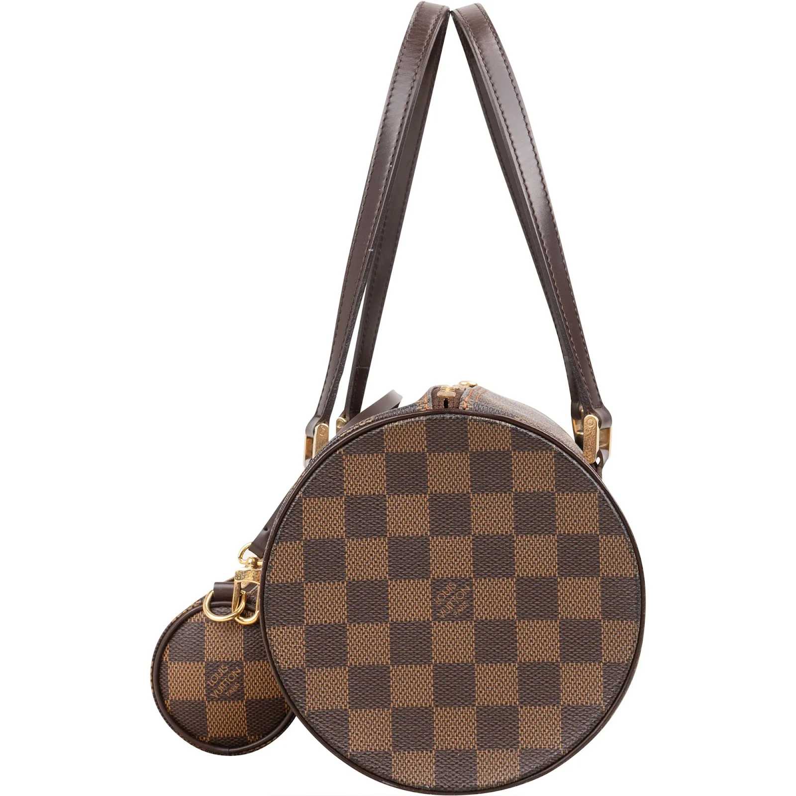 Louis Vuitton Monogram Damier Ebene Canvas Papillon Set Handbag