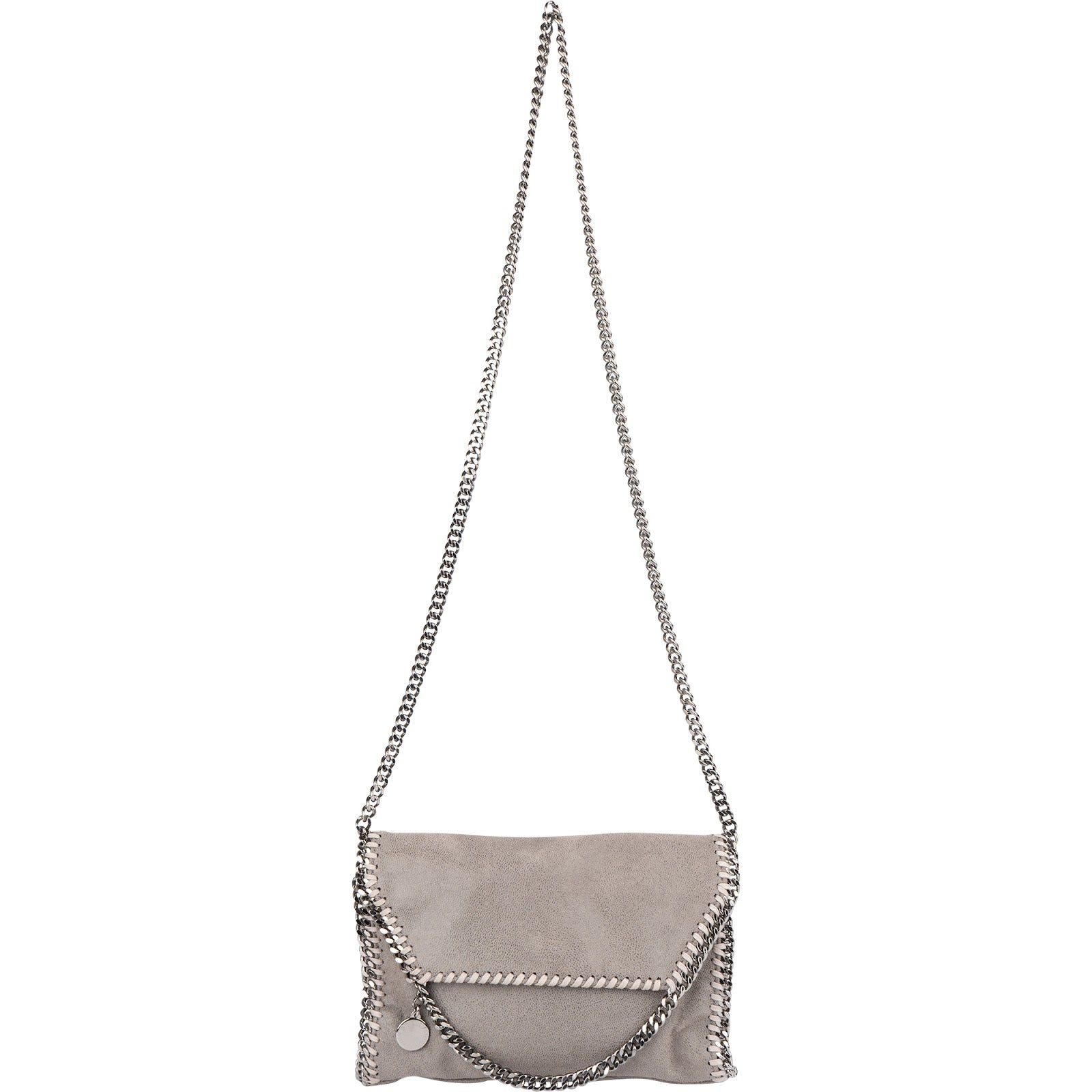 Stella McCartney Shaggy Falabella Fold-Over Crossbody Bag