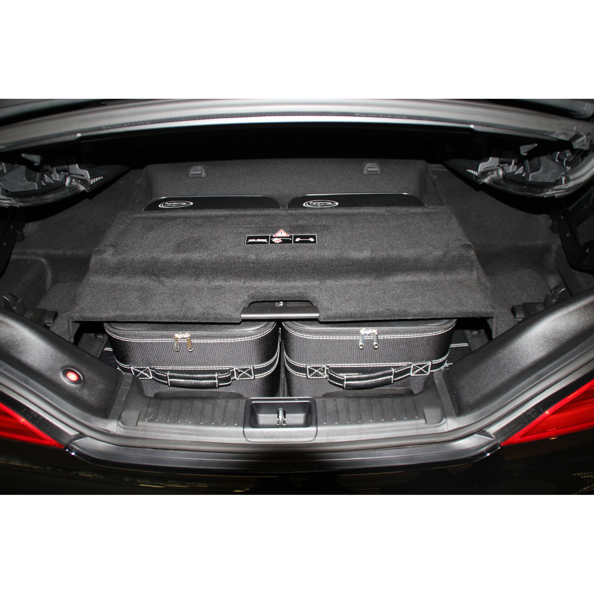SL Roadster R231 (ab Bj. 2012) Kofferset Kofferraum 5-tlg. - Kunstleder