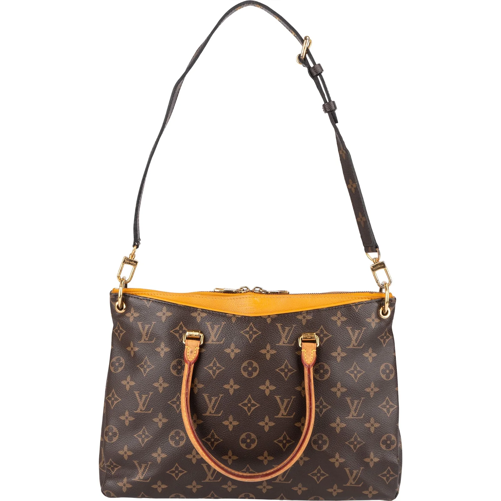 Louis Vuitton Monogram Canvas Pallas MM Handbag